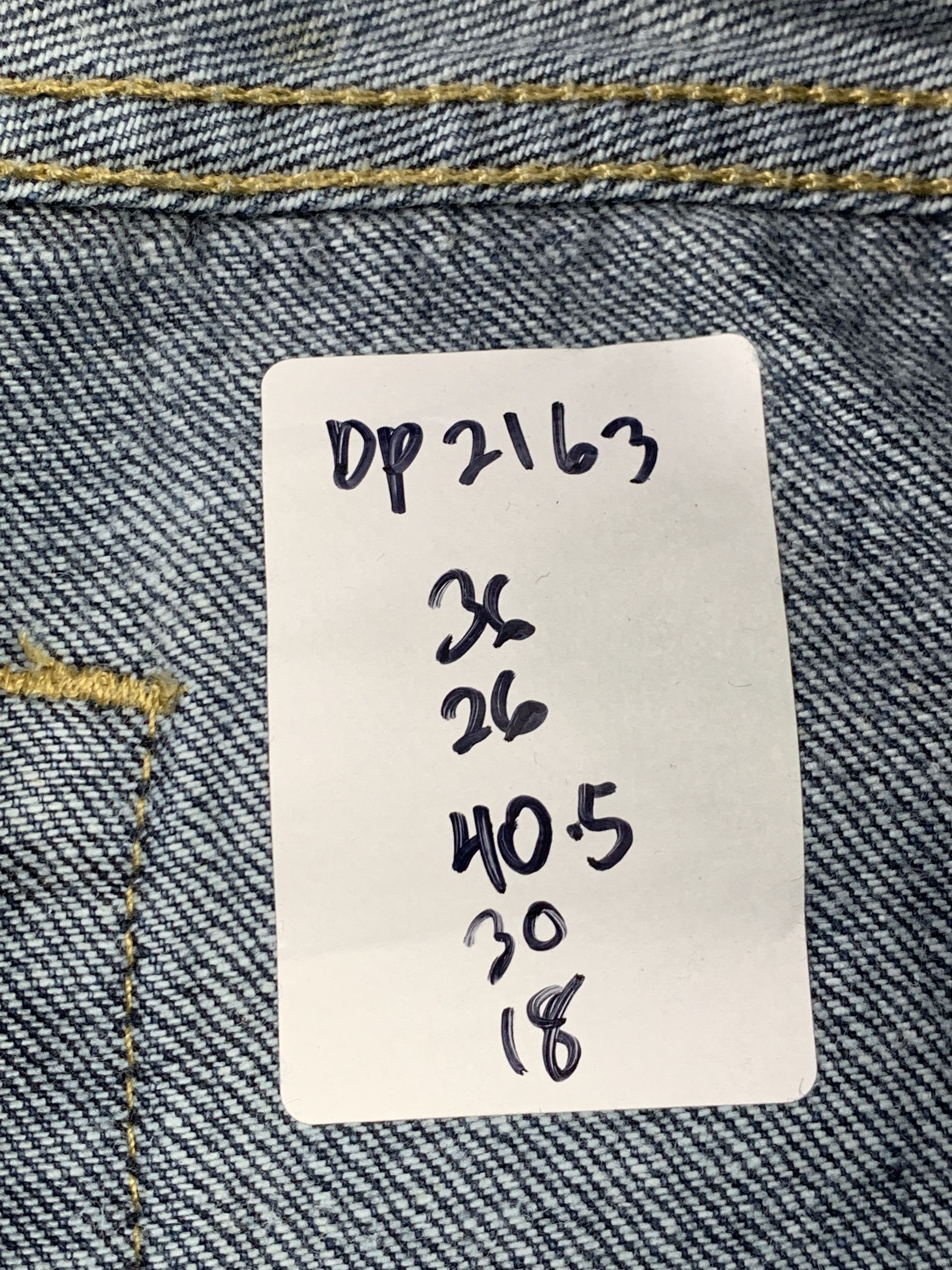 Levi's Vintage Levis 559 Faded Blue Jeans DP2163 Size US 36 / EU 52 - 13 Thumbnail