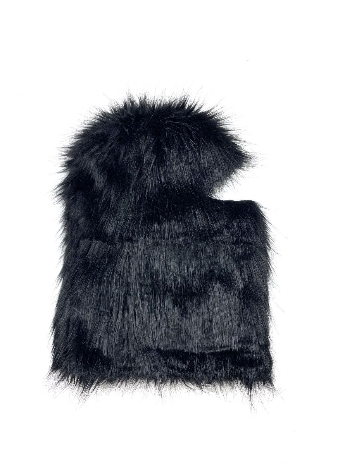 Japanese Brand × Vintage Vintage 90s Alt Fuzzy Mohair Ushanka Ski Mask Hat Size ONE SIZE - 1 Thumbnail