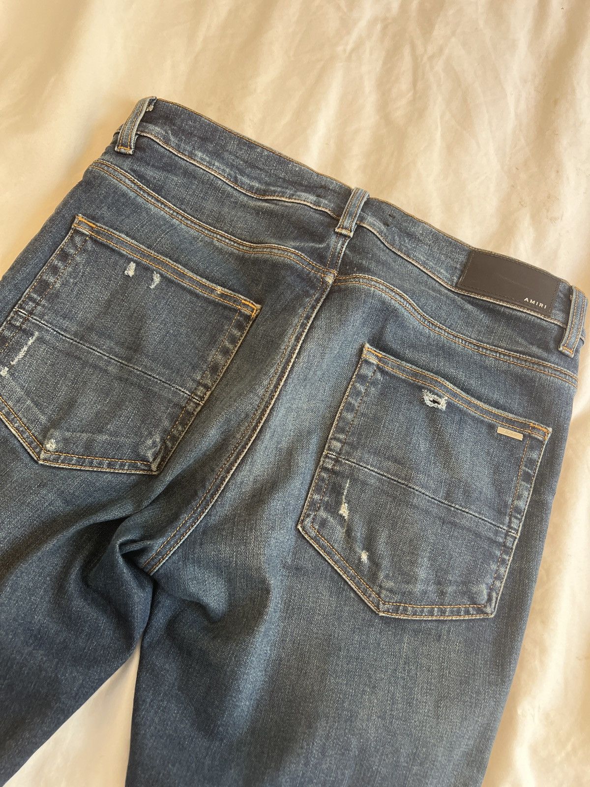 Amiri Amiri Stack Jean - Deep Classic Size US 32 / EU 48 - 7 Thumbnail