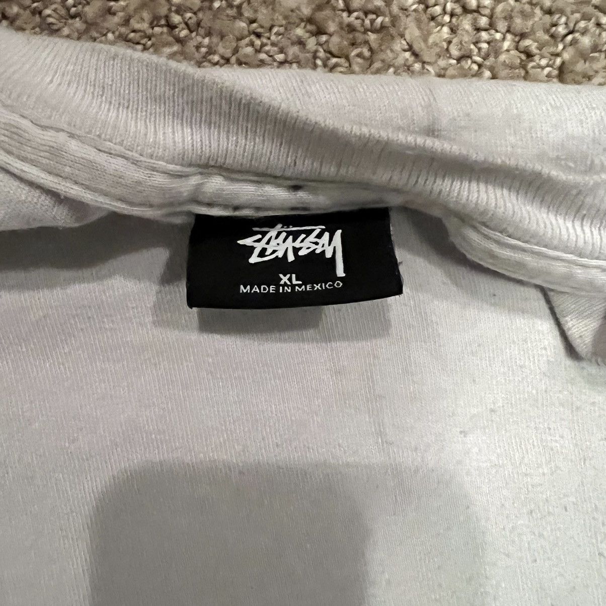 Cactus Plant Flea Market × Stussy CPFM Stussy Tee (White) Size US XL / EU 56 / 4 - 4 Thumbnail