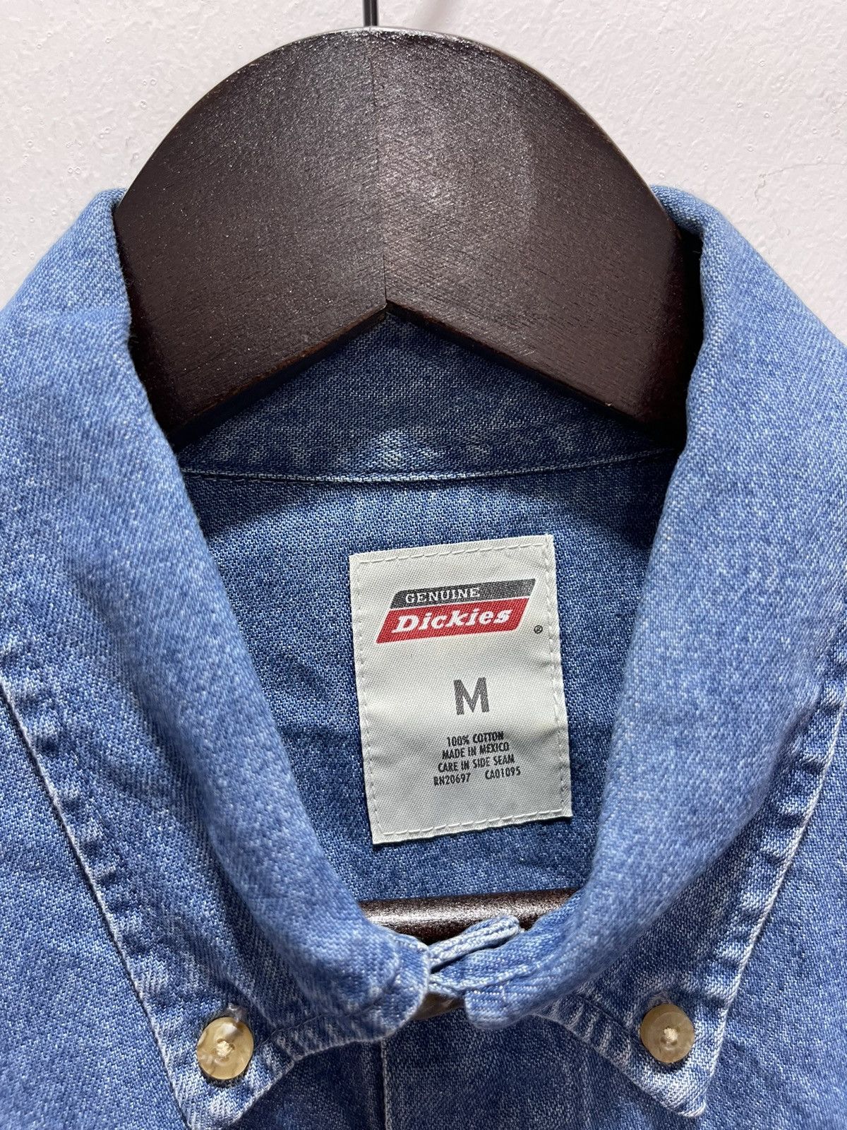 Dickies × Vintage VINTAGE DICKIES SINGLE POCKET BUTTON UP Size US M / EU 48-50 / 2 - 12 Thumbnail