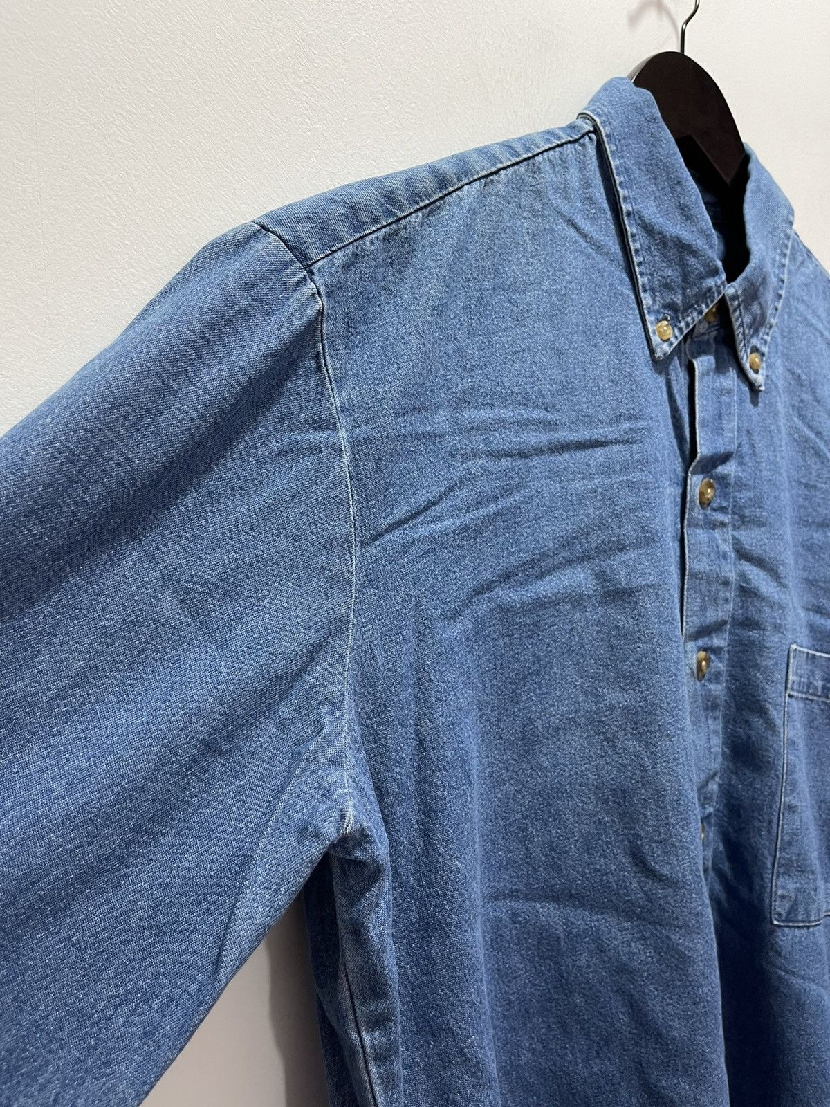 Dickies × Vintage VINTAGE DICKIES SINGLE POCKET BUTTON UP Size US M / EU 48-50 / 2 - 8 Thumbnail