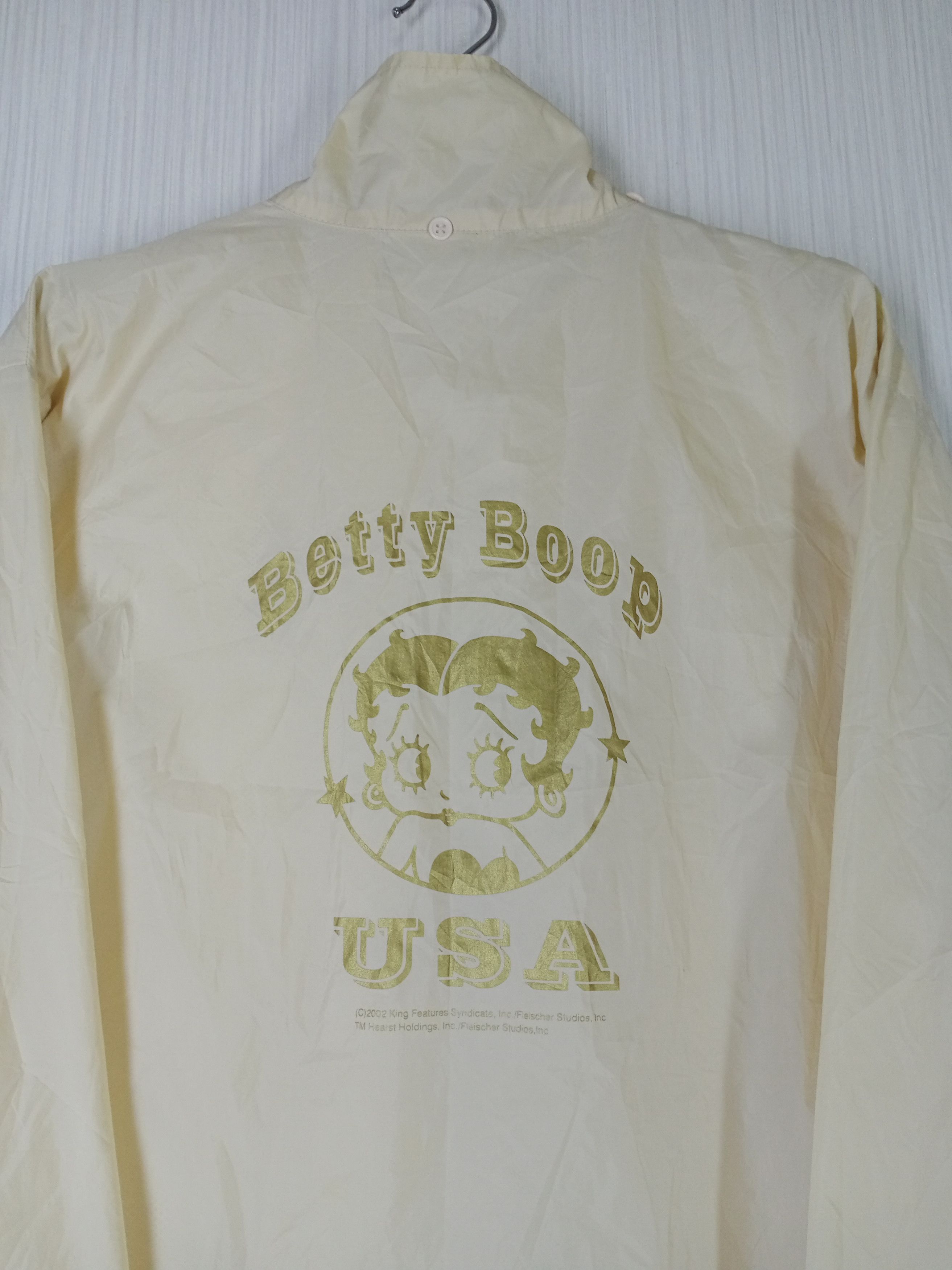 Cartoon Network Rare Vintage 2001 Betty Boop USA Zipper Light Jacket Size US M / EU 48-50 / 2 - 3 Thumbnail