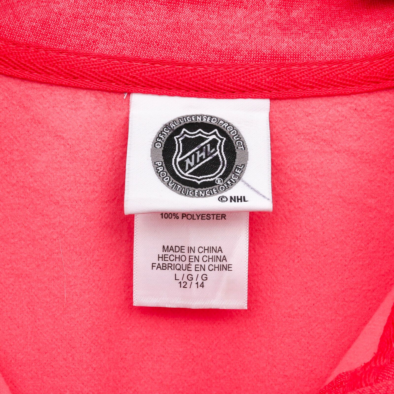 NHL Detroit Red Wings Women L Tracksuit Sweatshirt Jacket Jumper Size L / US 10 / IT 46 - 5 Thumbnail
