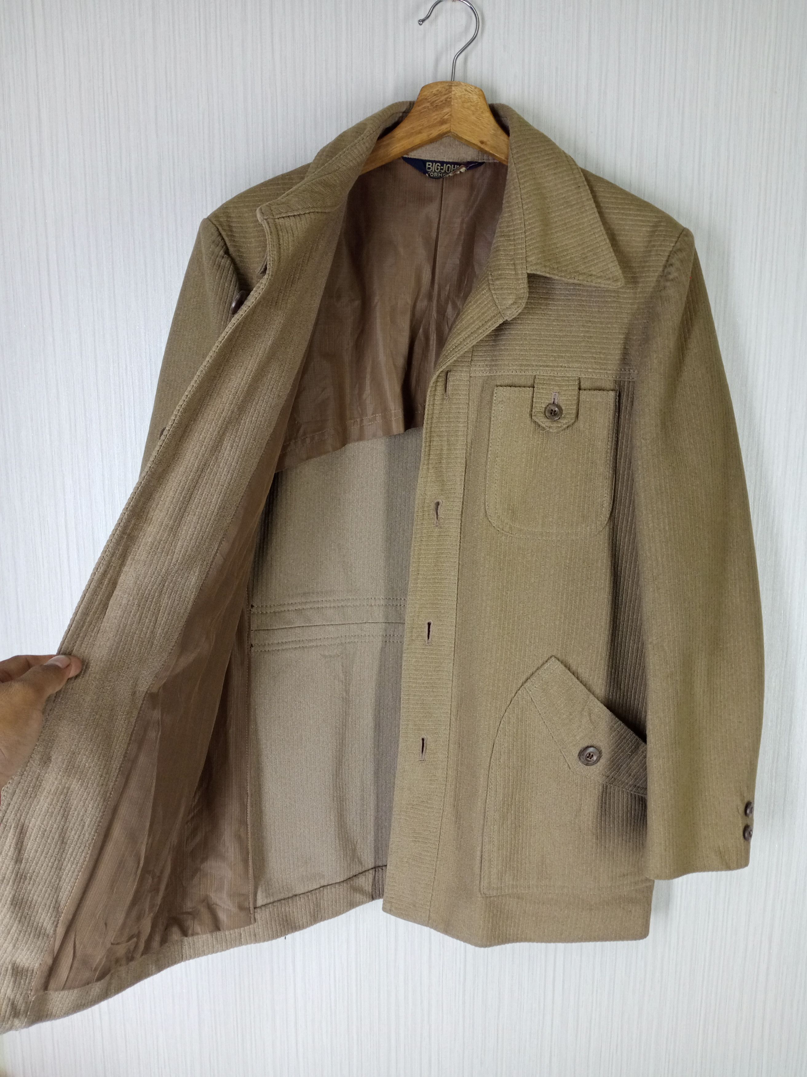 Big John RARE VINTAGE BIG JOHN FOR MEN CORDUROY JACKET Size US M / EU 48-50 / 2 - 7 Thumbnail