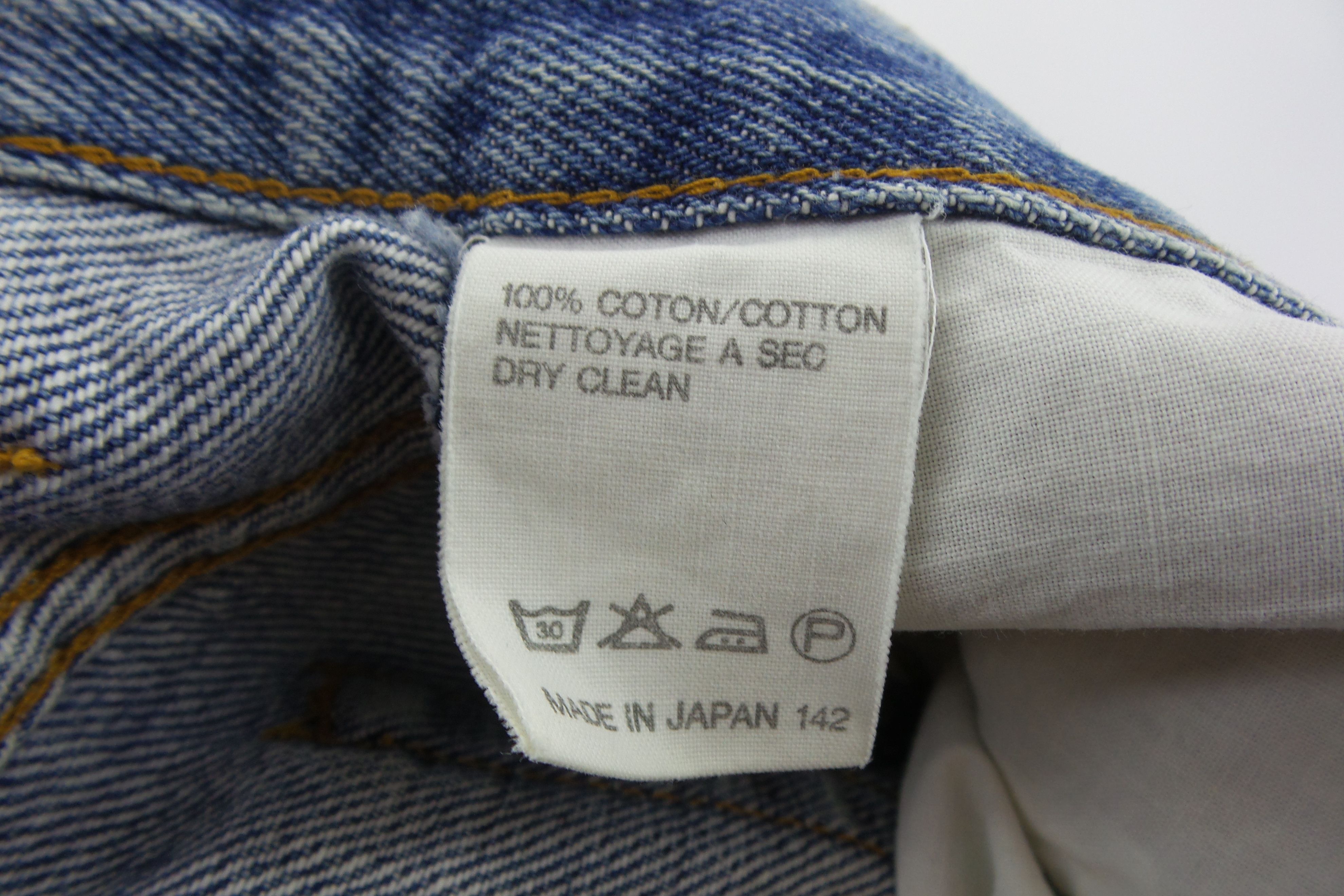 A.P.C. A.P.C Button Fly Stonewashed Selvedge Jeans W27xL37.5 Size US 27 - 4 Thumbnail