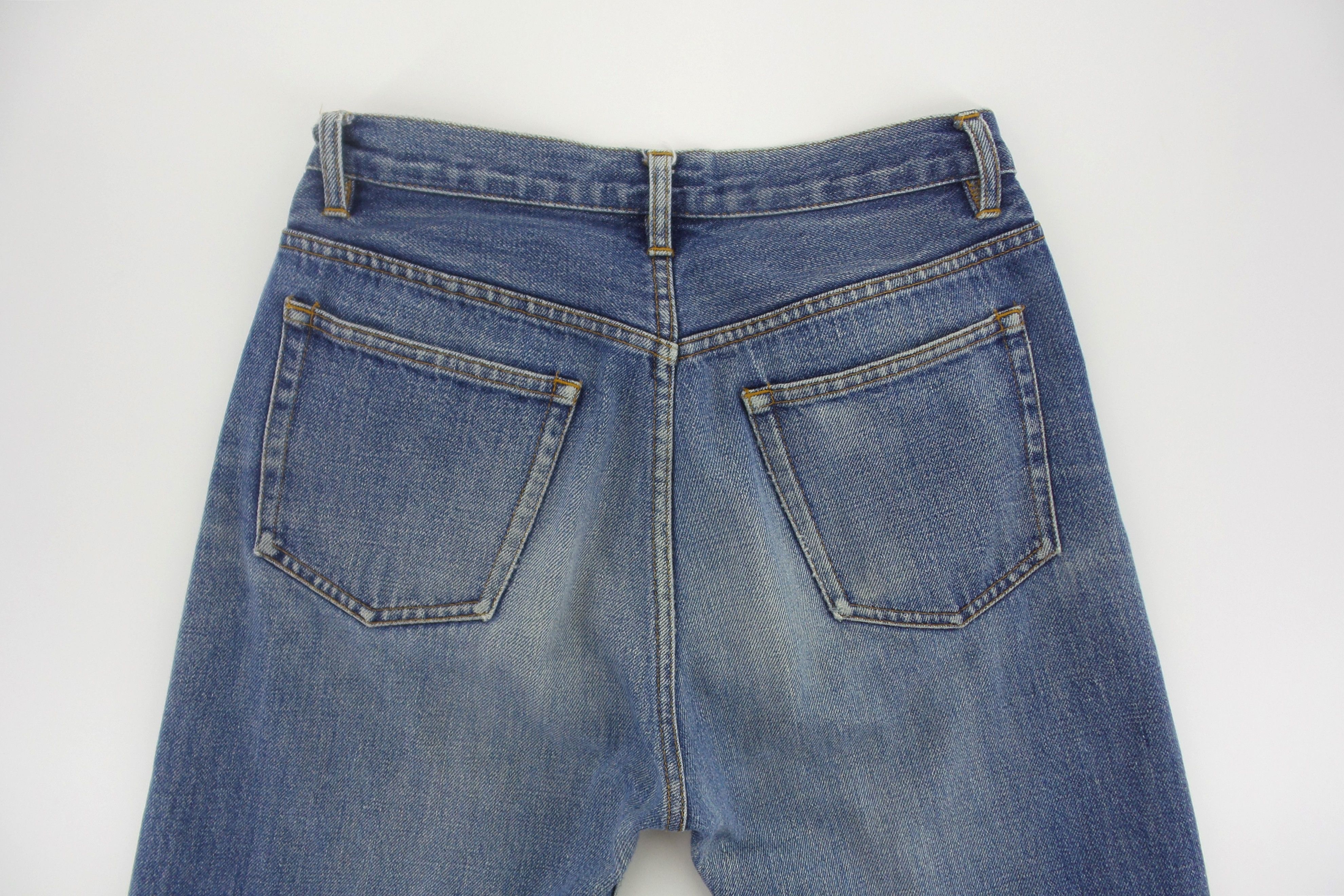 A.P.C. A.P.C Button Fly Stonewashed Selvedge Jeans W27xL37.5 Size US 27 - 8 Thumbnail