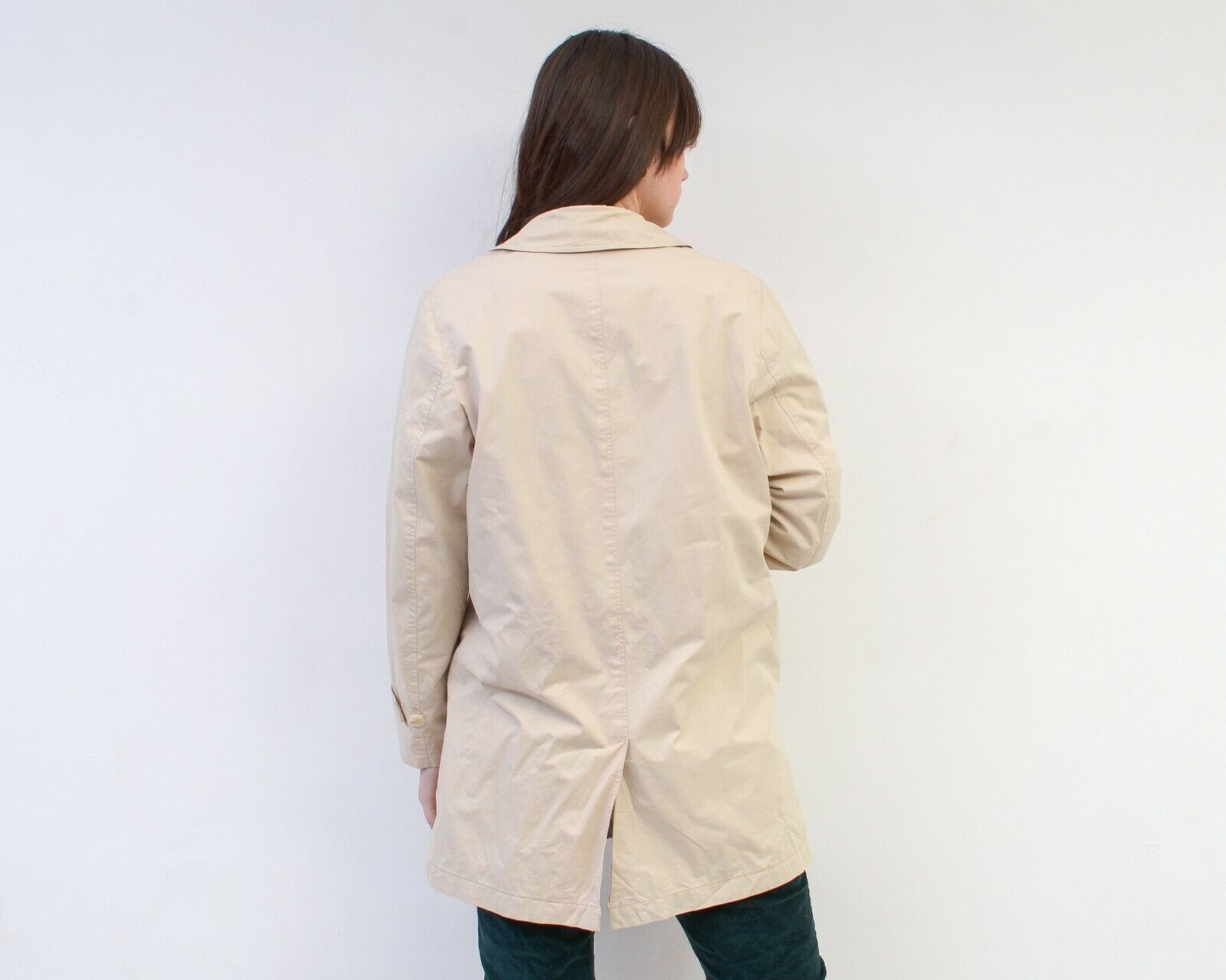 DAKS × Vintage Trench Mac Overcoat Coat Mac Mod Classic Button Raincoat Size L / US 10 / IT 46 - 4 Thumbnail