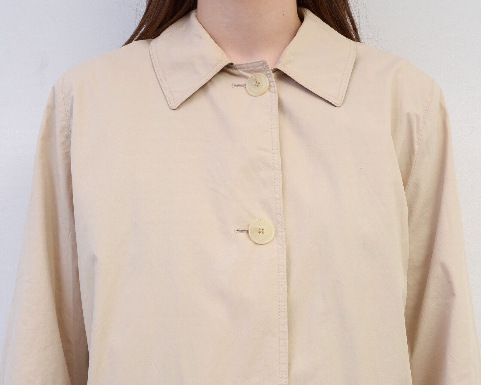 DAKS × Vintage Trench Mac Overcoat Coat Mac Mod Classic Button Raincoat Size L / US 10 / IT 46 - 5 Thumbnail