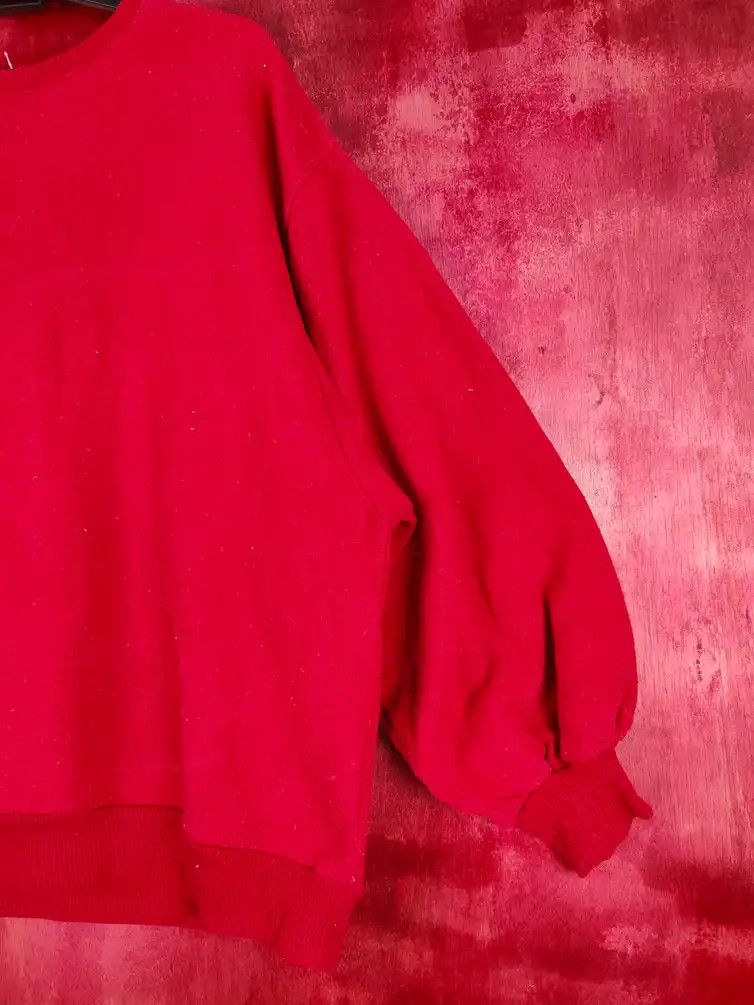 Japanese Brand × Vintage Galyge (Astronomical) Red Sweatshirt japan #4708 Size L / US 10 / IT 46 - 7 Thumbnail