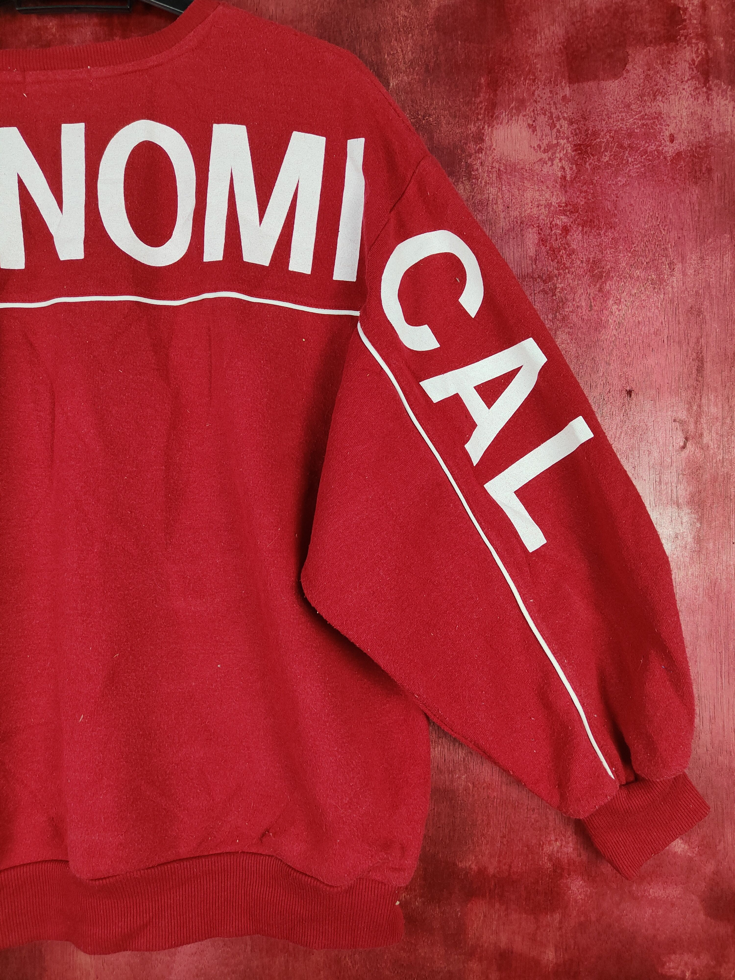 Japanese Brand × Vintage Galyge (Astronomical) Red Sweatshirt japan #4708 Size L / US 10 / IT 46 - 3 Thumbnail