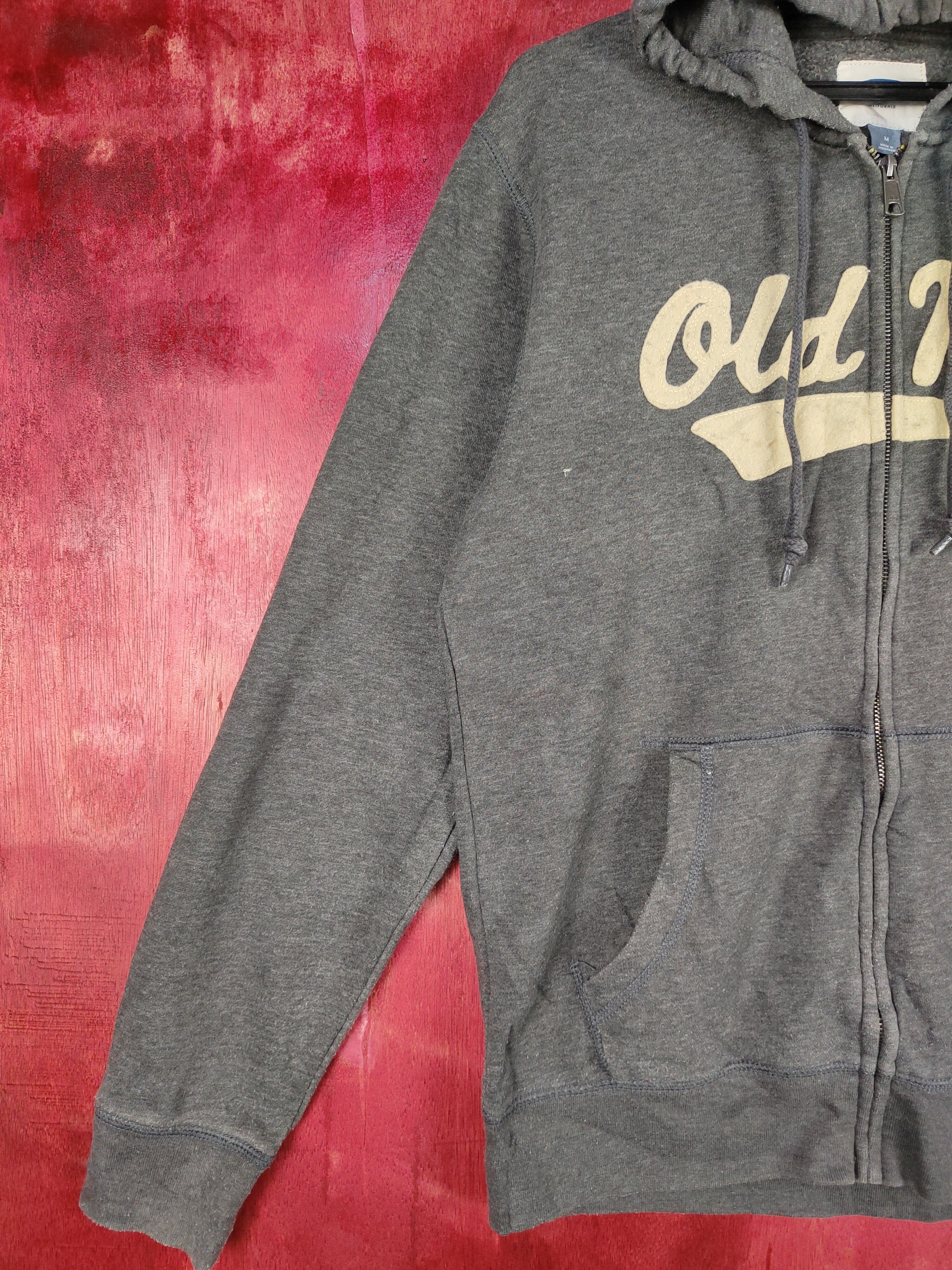Japanese Brand Old Navy Gray vintage Sweater hoodie #4707 Size US M / EU 48-50 / 2 - 3 Thumbnail