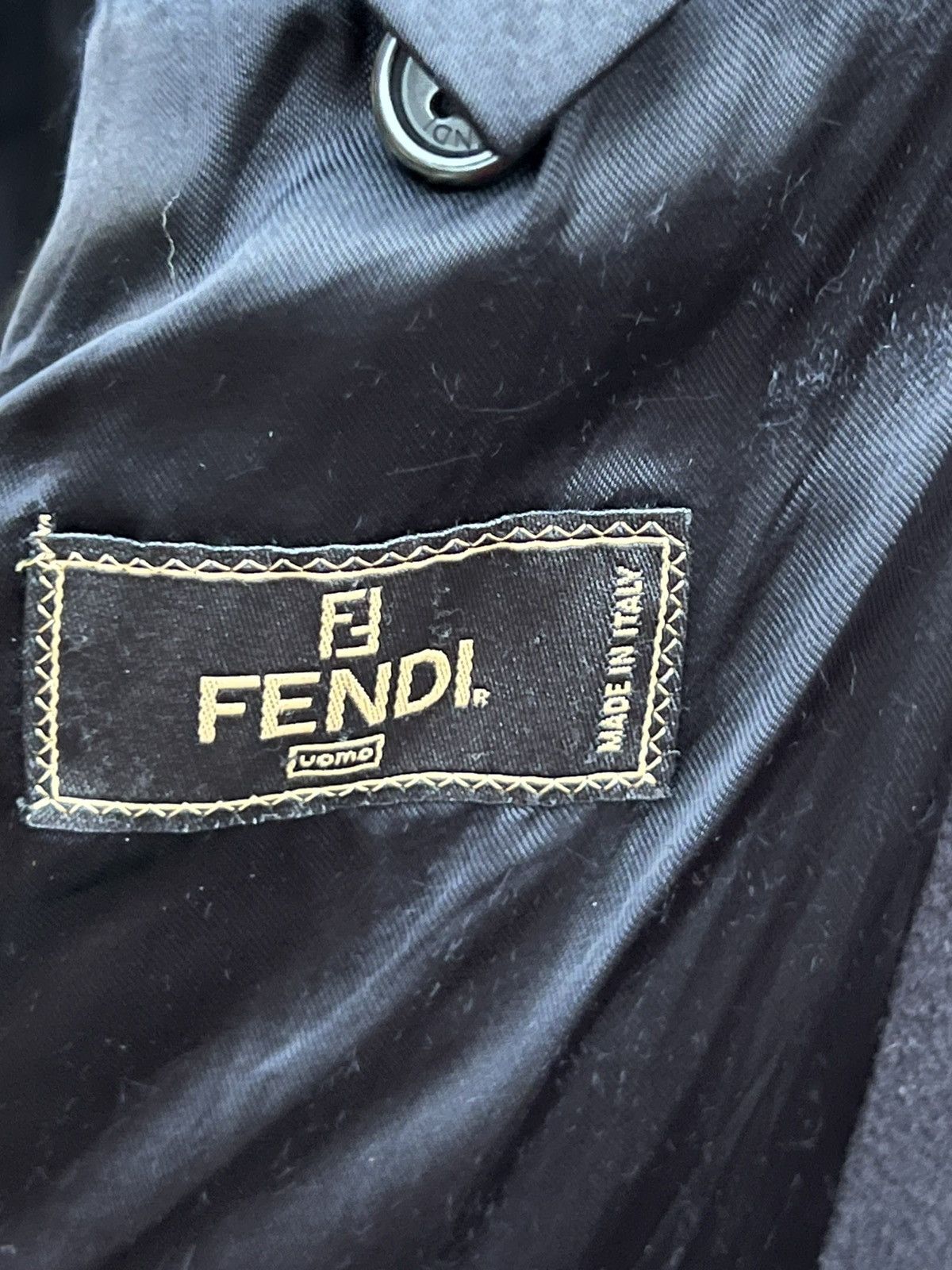 Fendi Fendi uomo men vintage wool Trench coats single breasted Size US L / EU 52-54 / 3 - 10 Thumbnail
