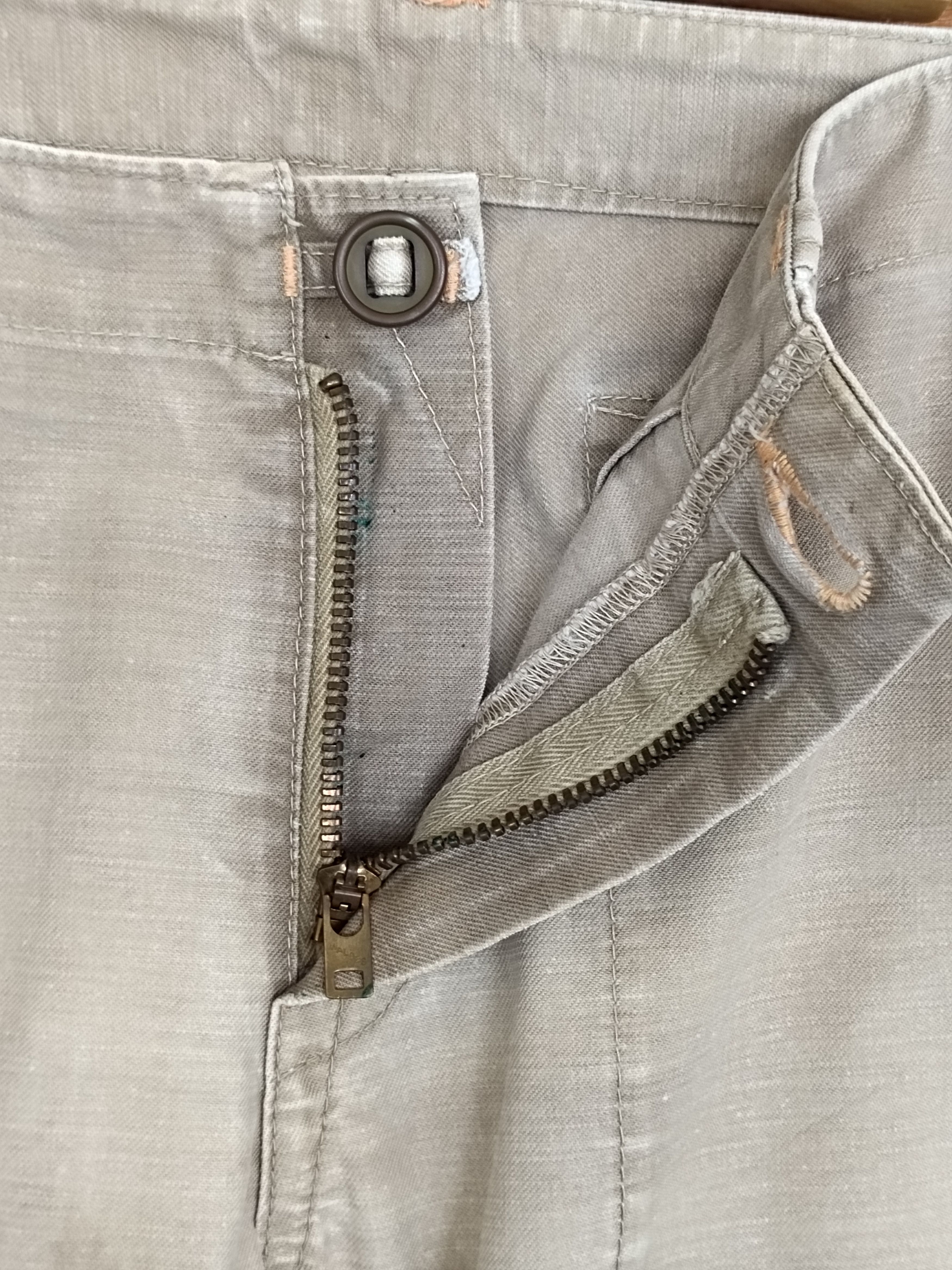 Hysteric Glamour Japanese Brand First Step Floating Pocket Duck Cotton Pants Size US 36 / EU 52 - 22 Thumbnail
