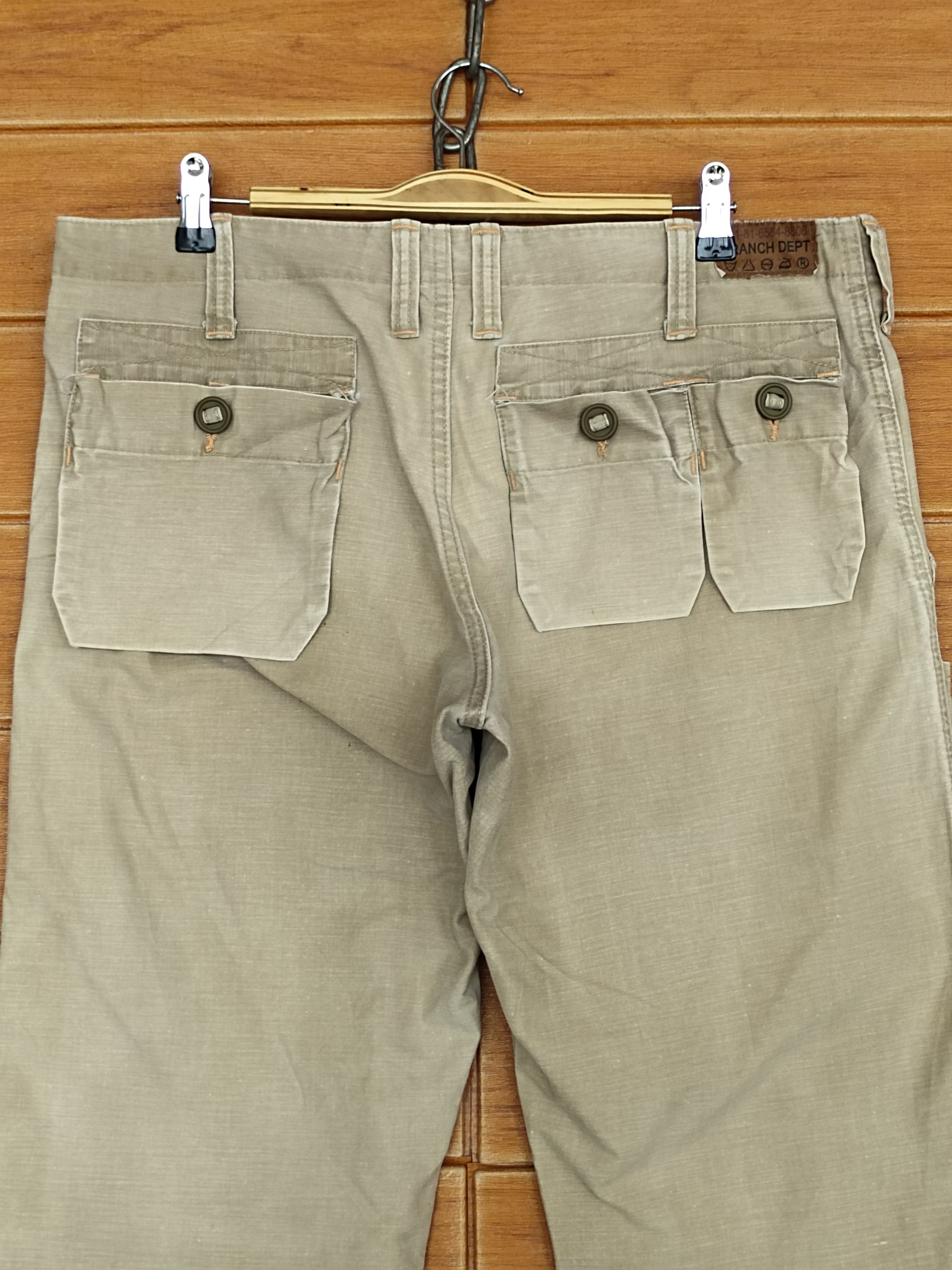 Hysteric Glamour Japanese Brand First Step Floating Pocket Duck Cotton Pants Size US 36 / EU 52 - 15 Thumbnail