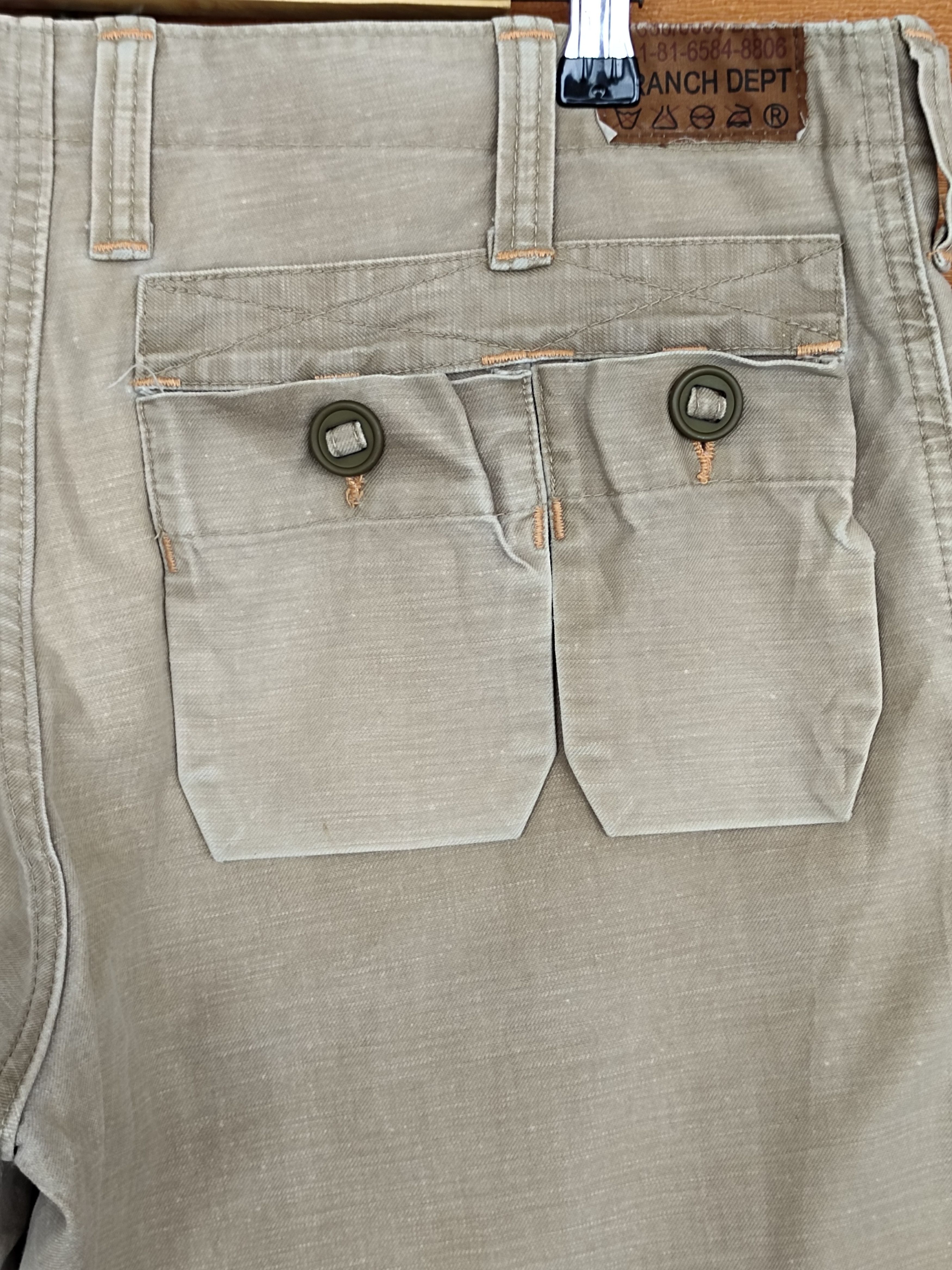 Hysteric Glamour Japanese Brand First Step Floating Pocket Duck Cotton Pants Size US 36 / EU 52 - 16 Thumbnail
