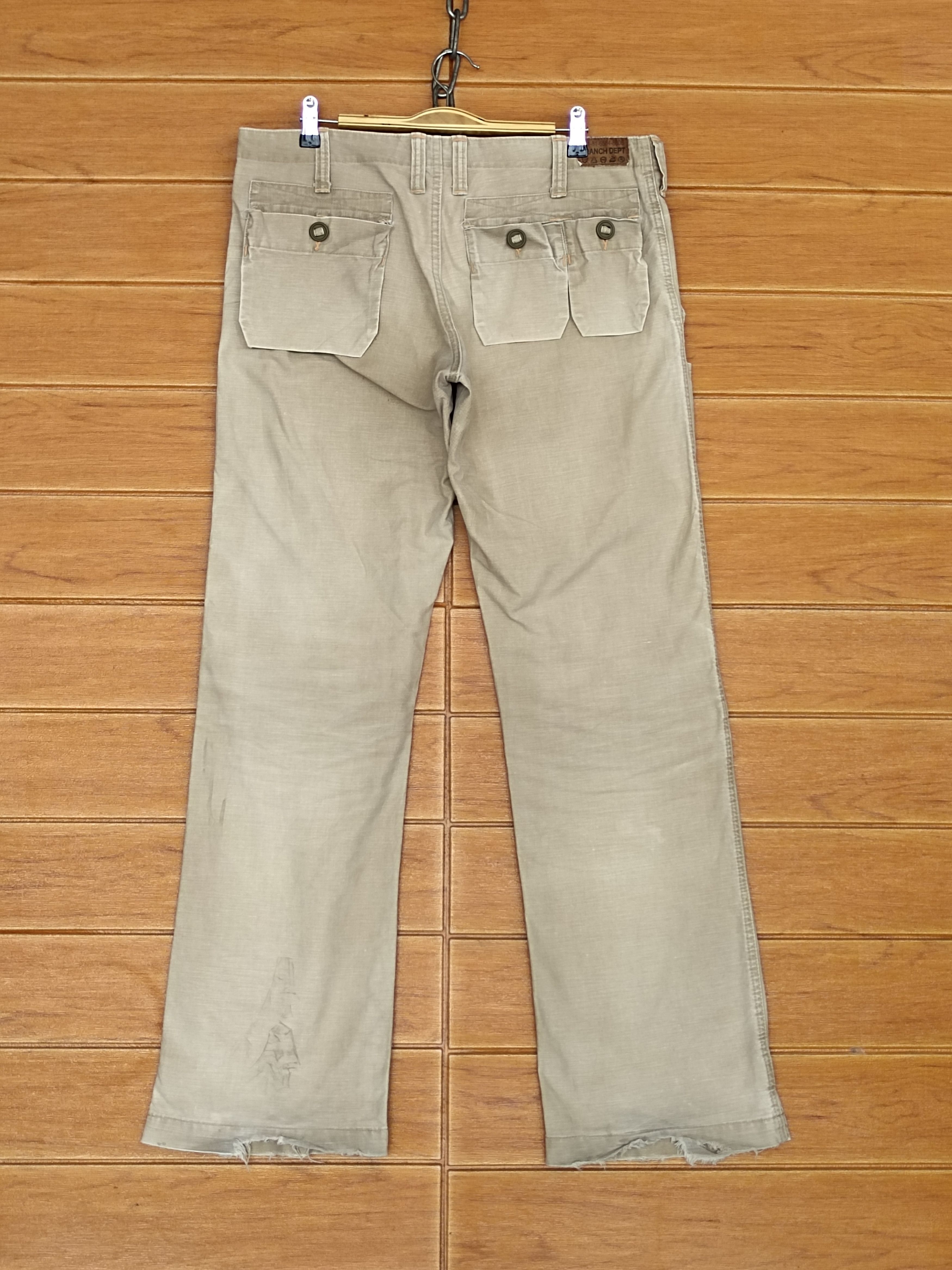 Hysteric Glamour Japanese Brand First Step Floating Pocket Duck Cotton Pants Size US 36 / EU 52 - 14 Thumbnail