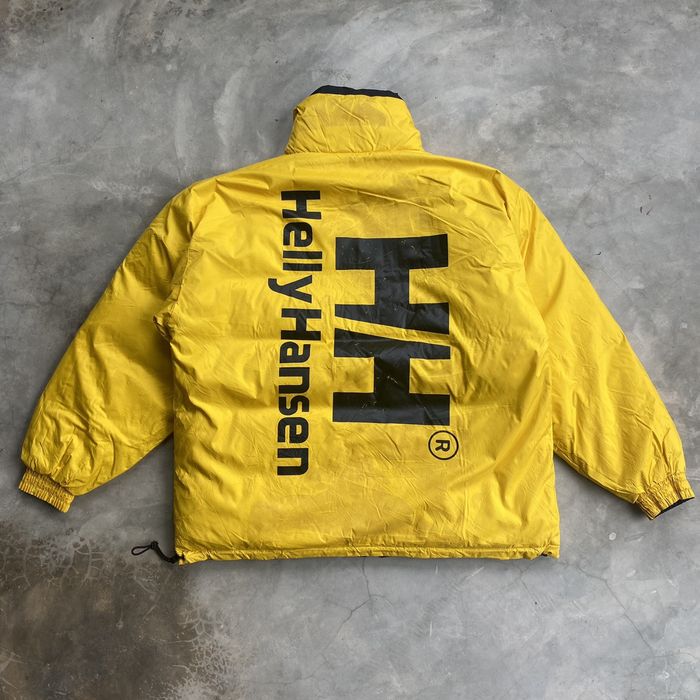 Vintage rare helly hansen reversible goose down on sale jacket