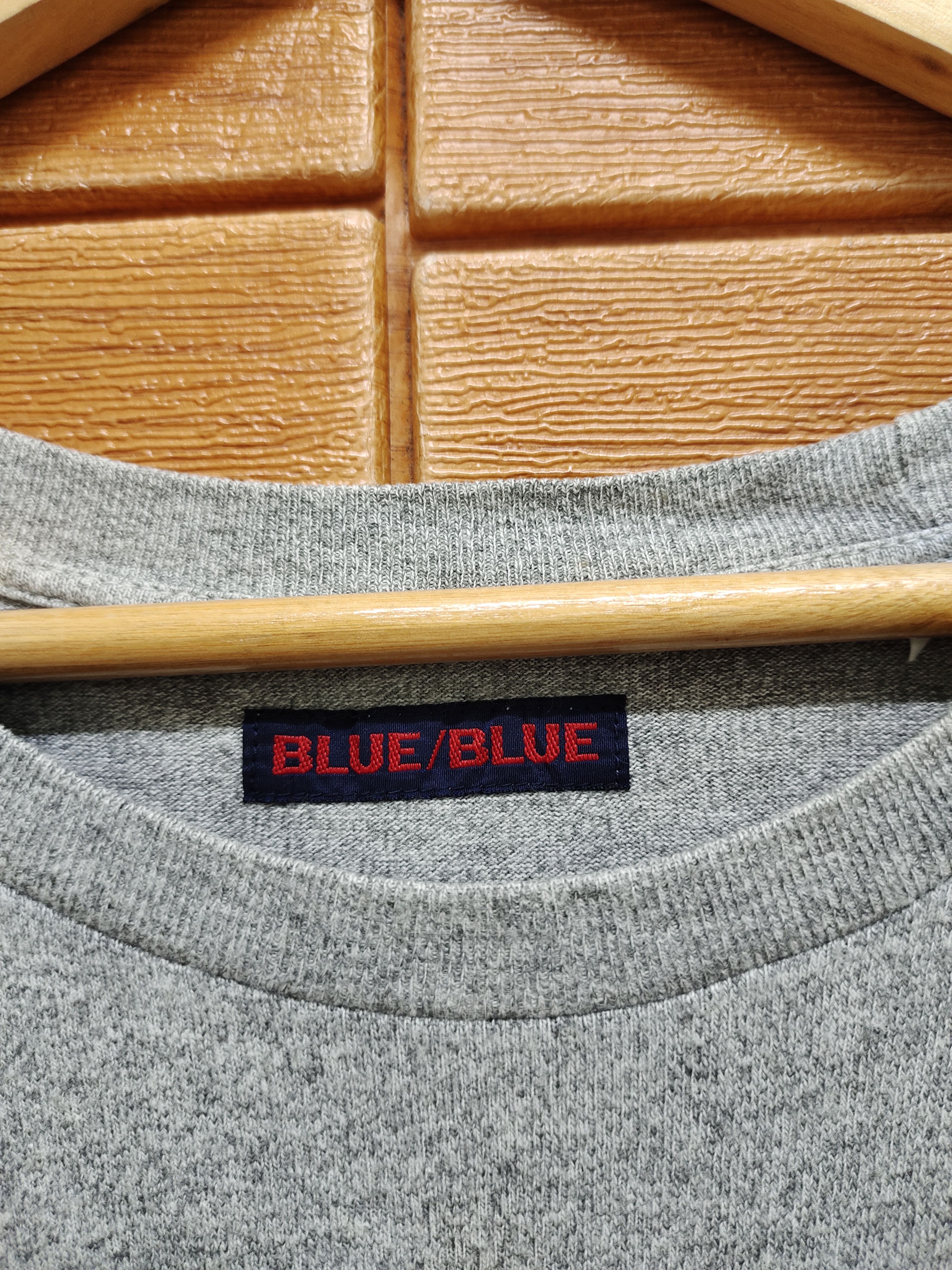 Vintage Vintage 90s Blue Blue Japan Salt & Pepper T-Shirt Size US L / EU 52-54 / 3 - 5 Thumbnail