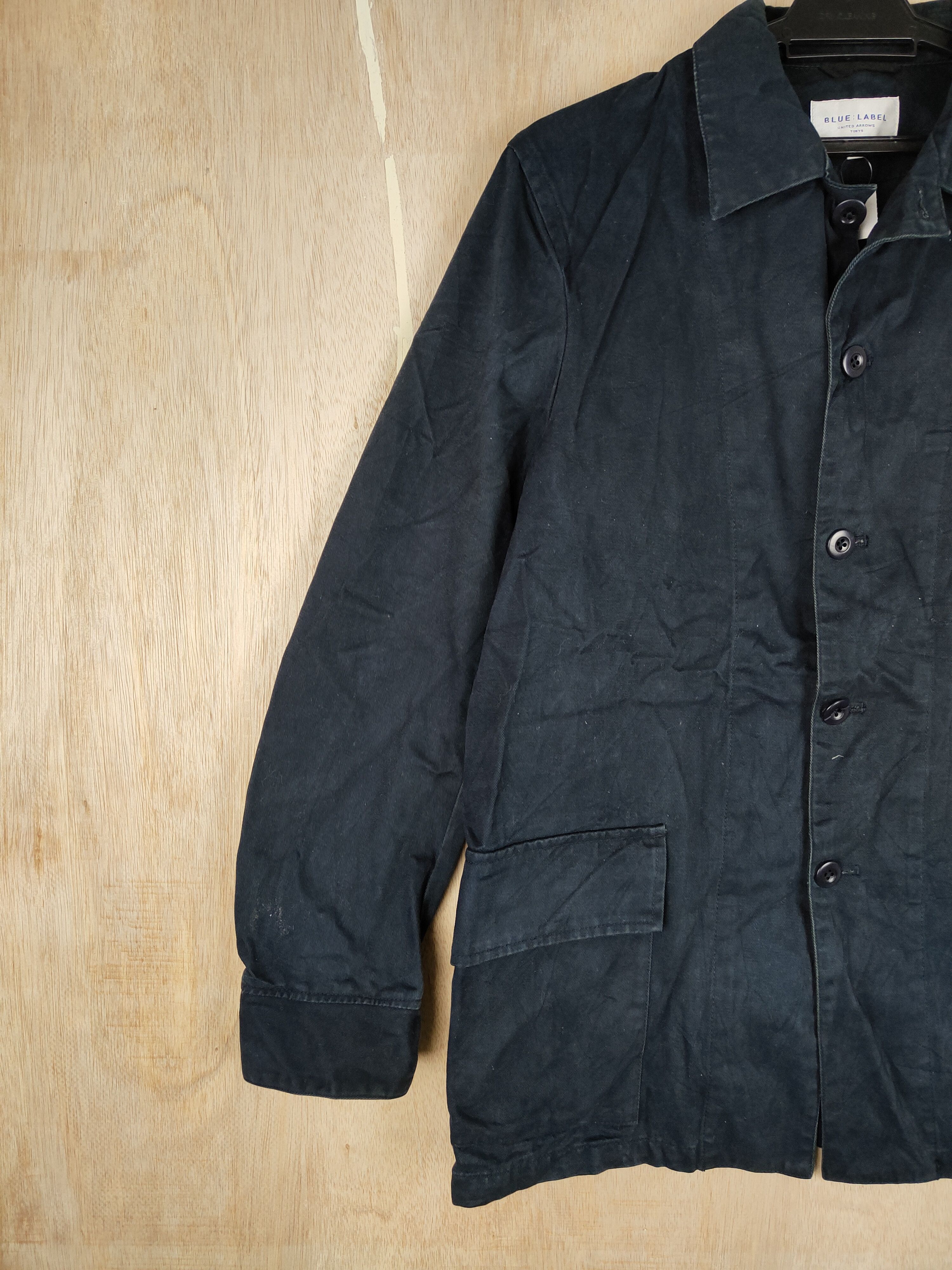 Japanese Brand Blue Label japan Dark Blue Jacket #4276 Size US M / EU 48-50 / 2 - 5 Thumbnail