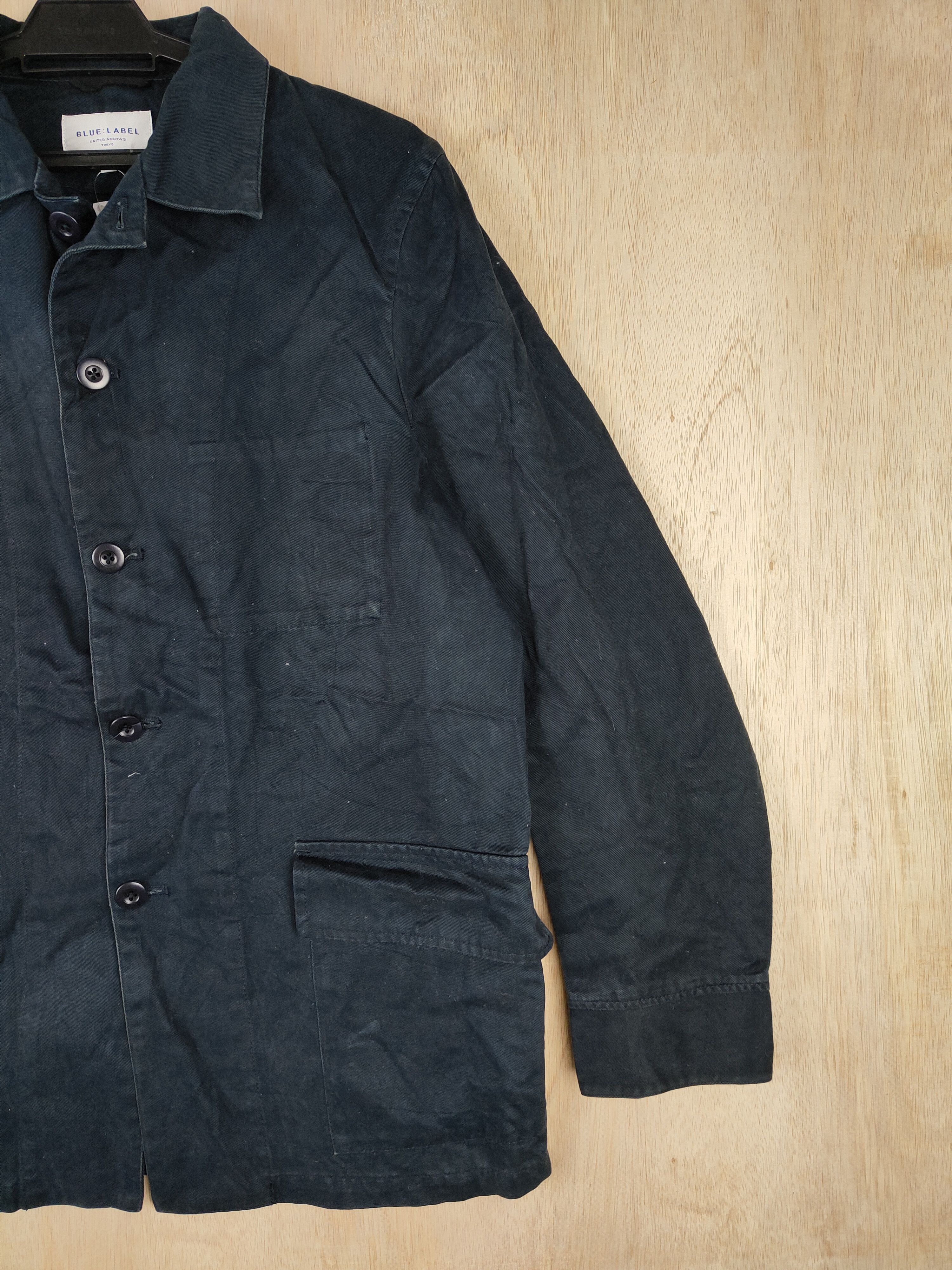 Japanese Brand Blue Label japan Dark Blue Jacket #4276 Size US M / EU 48-50 / 2 - 6 Thumbnail