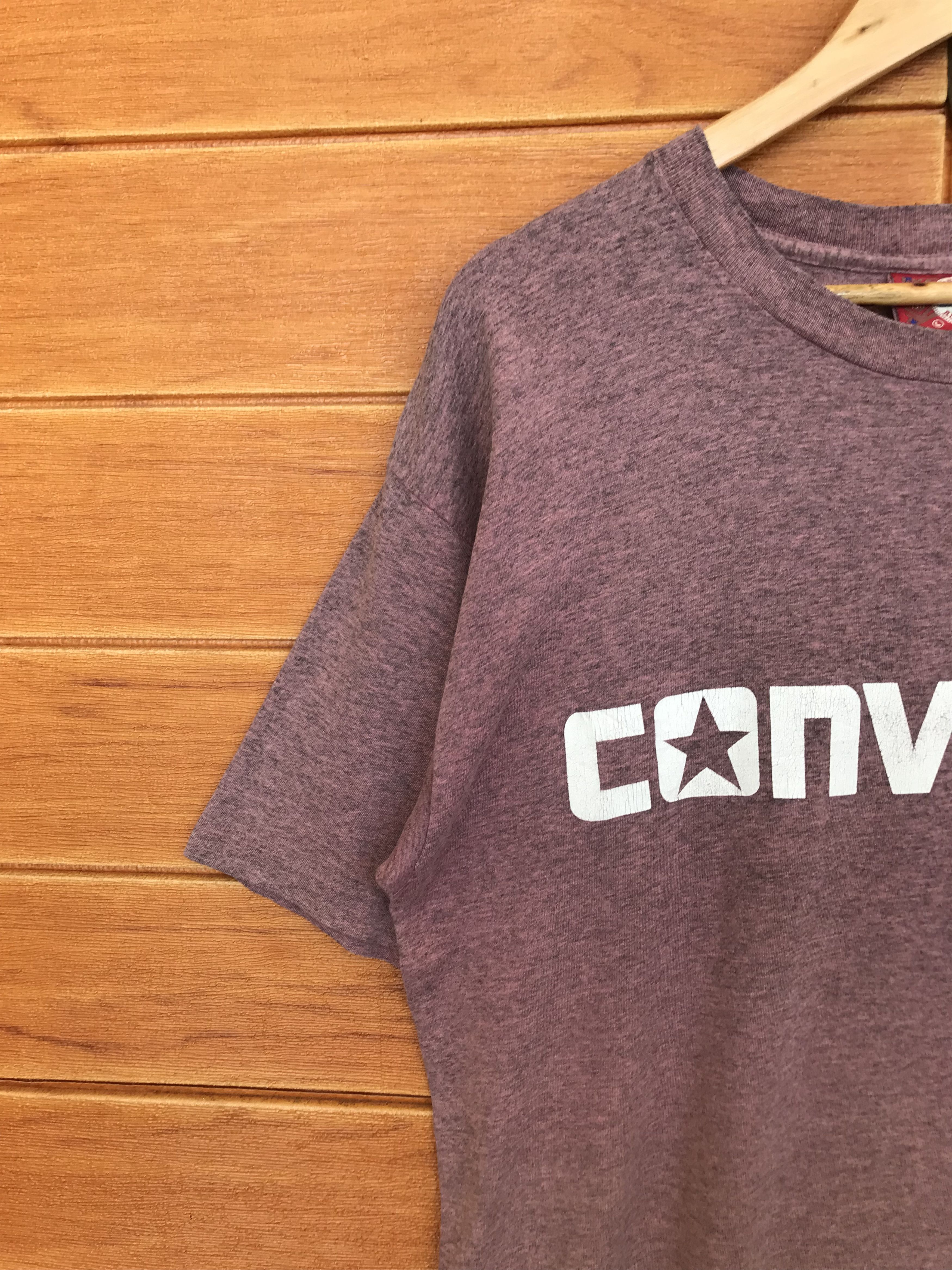 Converse Vintage 90s CONVERSE ALL STAR Made In USA Spell Out T-Shirt Size US L / EU 52-54 / 3 - 5 Thumbnail