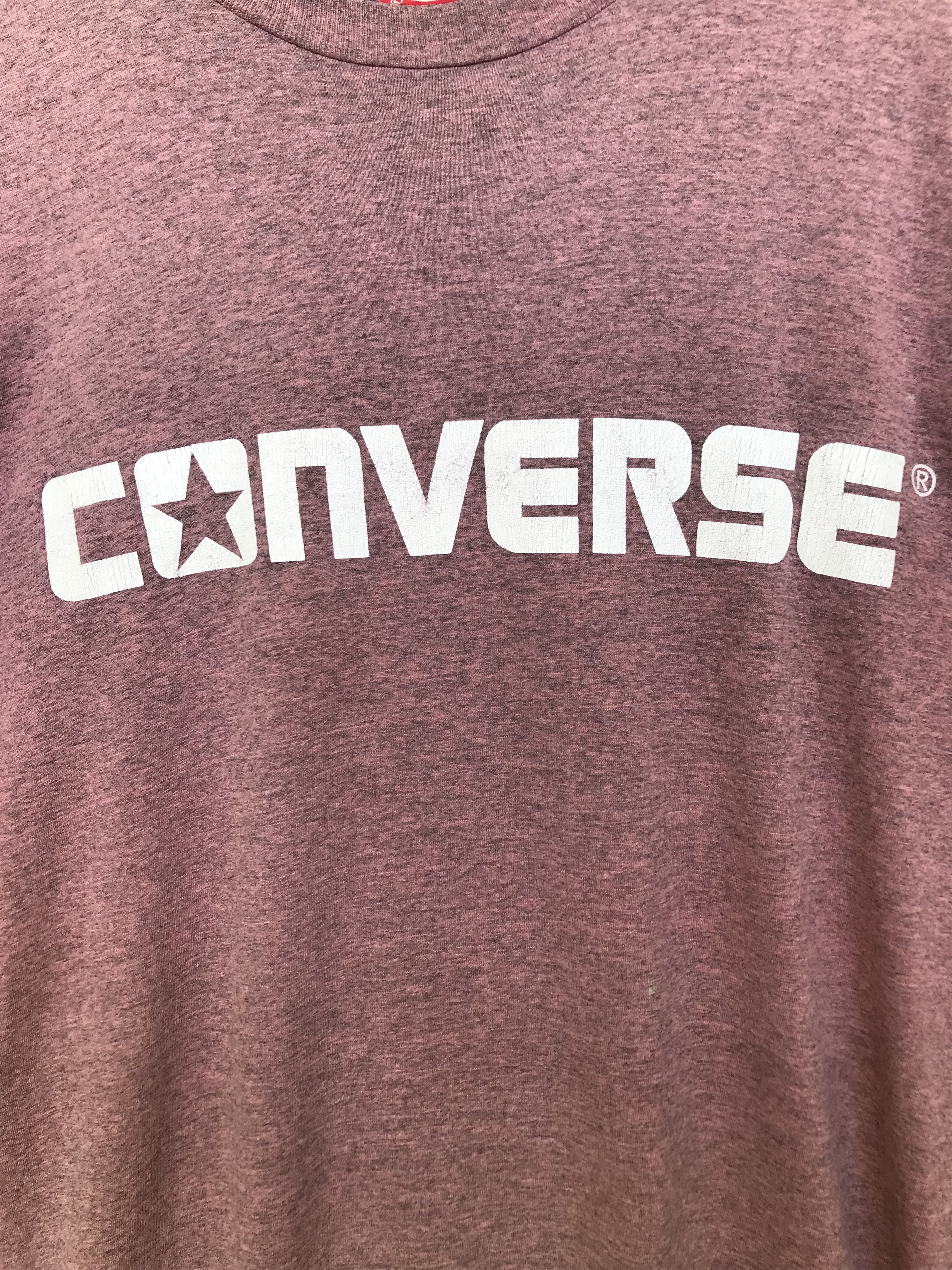 Converse Vintage 90s CONVERSE ALL STAR Made In USA Spell Out T-Shirt Size US L / EU 52-54 / 3 - 2 Thumbnail