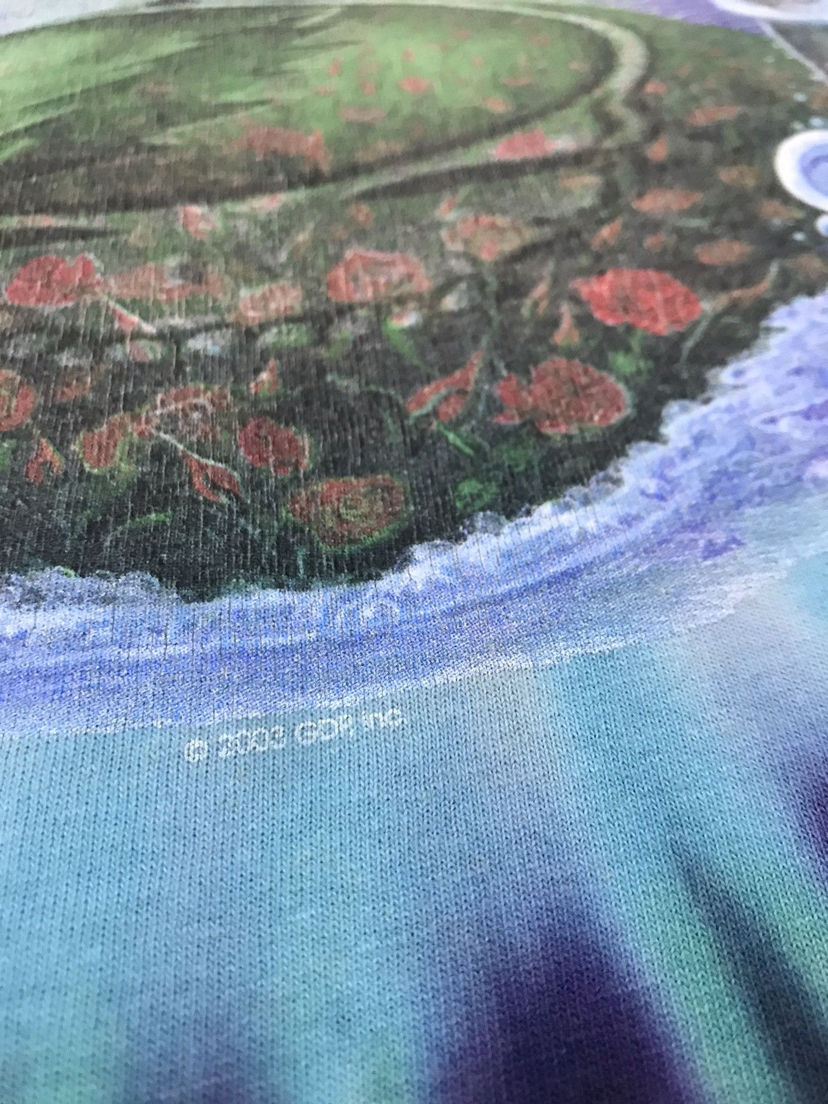 Band Tees × Grateful Dead × Vintage Grateful Dead Summer Getaway Tour Tie Dye Band Shirt Size US L / EU 52-54 / 3 - 4 Thumbnail