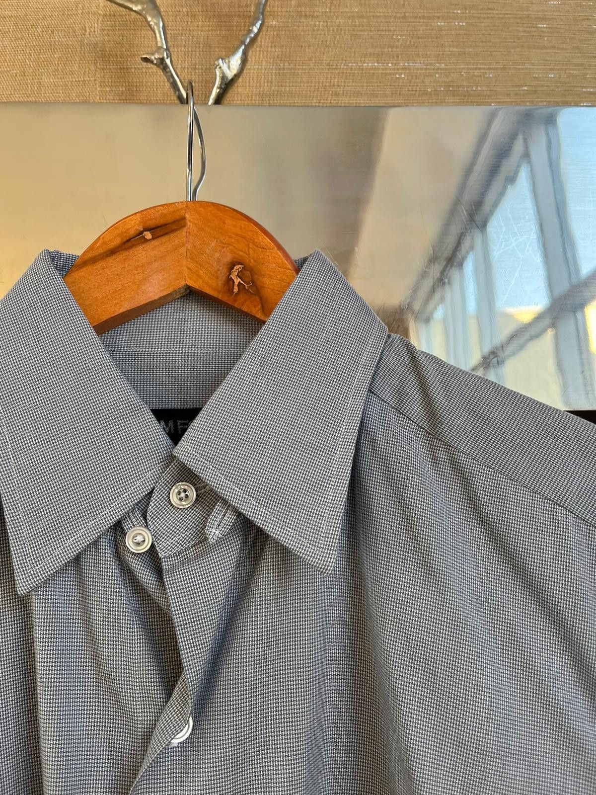 Tom Ford Button Up Shirt in Grey Size US M / EU 48-50 / 2 - 4 Thumbnail