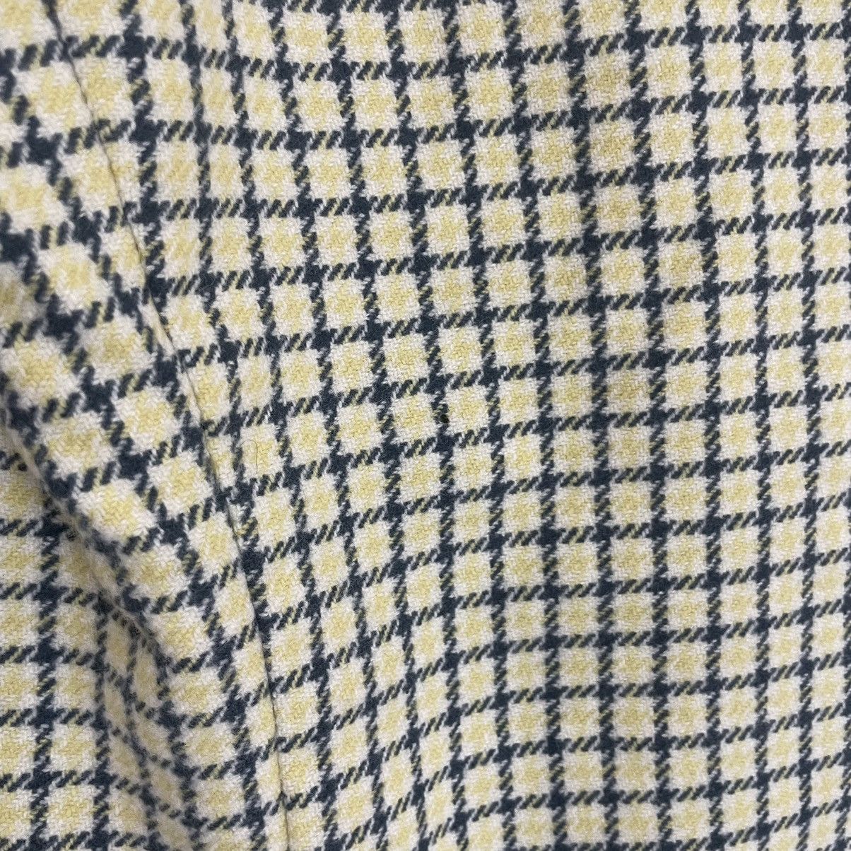 Versace × Vintage 💥 90s Gianni Versace Checker Button Blazer Coat Jacket Size 48R - 7 Thumbnail