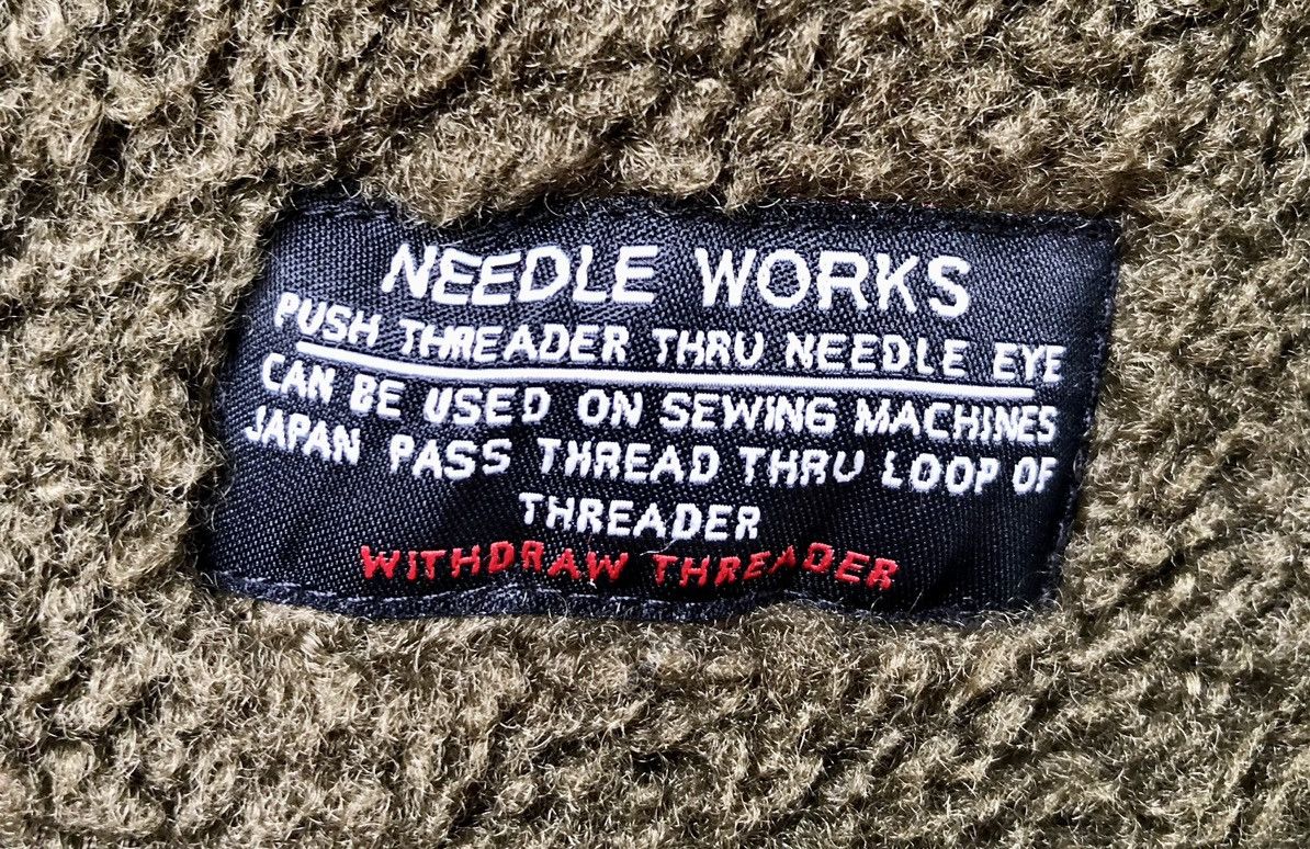 Japanese Brand Needle Works Unisex Casual Garments Military Fleece Cloaks Size US M / EU 48-50 / 2 - 11 Thumbnail
