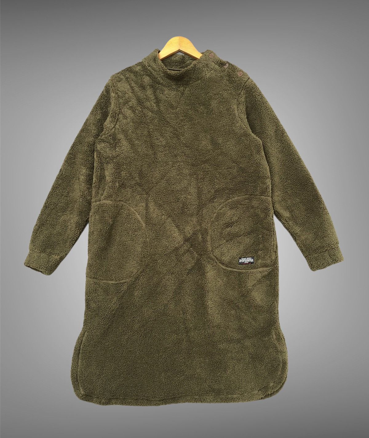 Japanese Brand Needle Works Unisex Casual Garments Military Fleece Cloaks Size US M / EU 48-50 / 2 - 1 Thumbnail