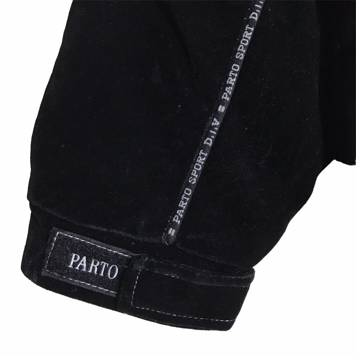 Vintage PARTO SPORT Black Zipper Jacket