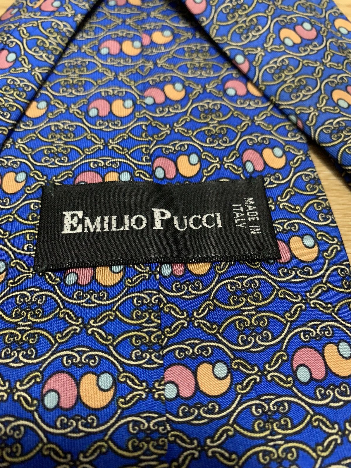 Emilio Pucci Emilio Pucci Design Tie Size ONE SIZE - 4 Thumbnail