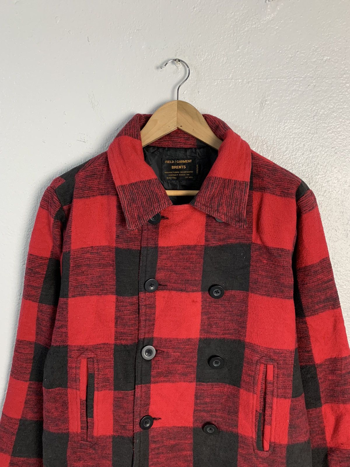 Japanese Brand Brents Plaid Double Breast Jacket Size US M / EU 48-50 / 2 - 4 Thumbnail