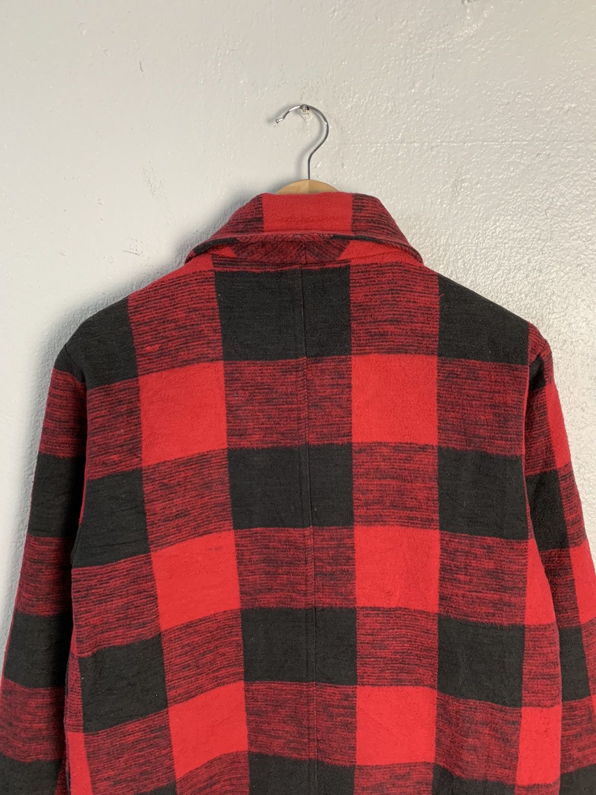 Japanese Brand Brents Plaid Double Breast Jacket Size US M / EU 48-50 / 2 - 10 Thumbnail