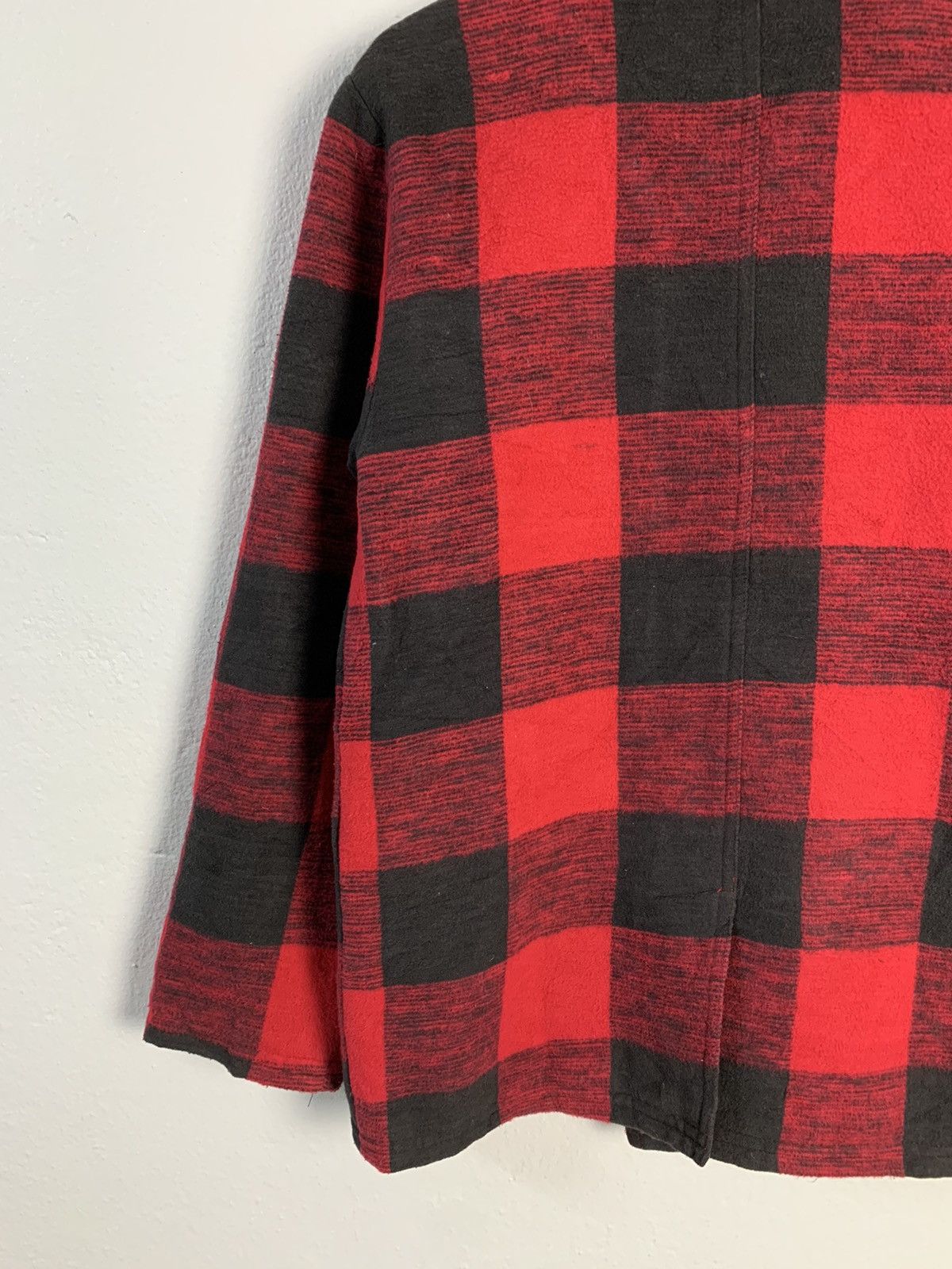 Japanese Brand Brents Plaid Double Breast Jacket Size US M / EU 48-50 / 2 - 9 Thumbnail