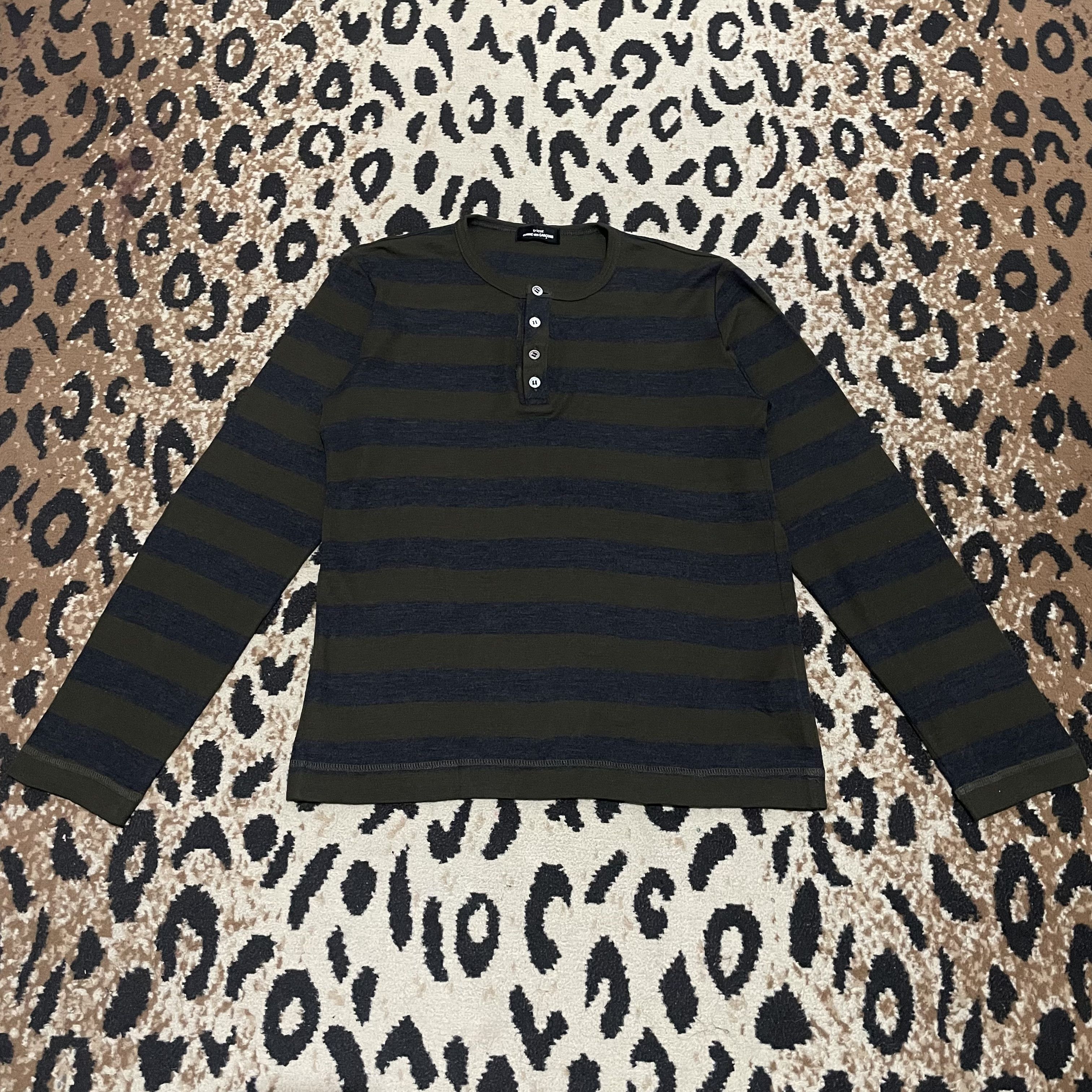 tricot comme des garcons Ｌ my first Commes des Garcons! b/w striped top, coming up