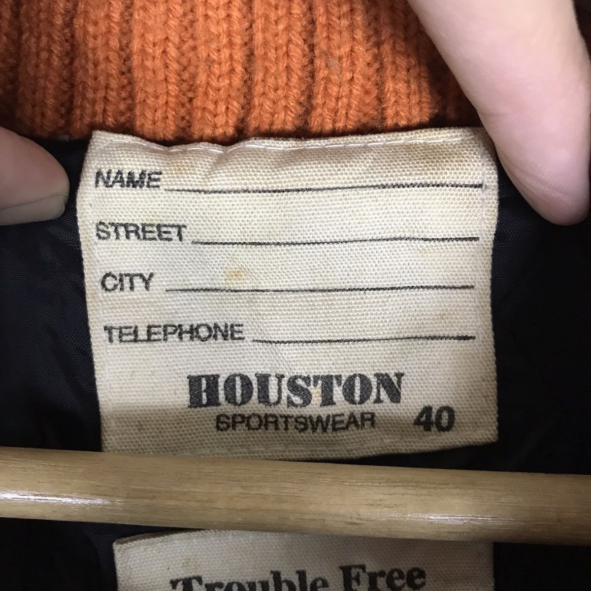 Vintage Vintage 80s HOUSTON SPORSTWEAR Premontre Cadets Varsity Size US M / EU 48-50 / 2 - 11 Thumbnail