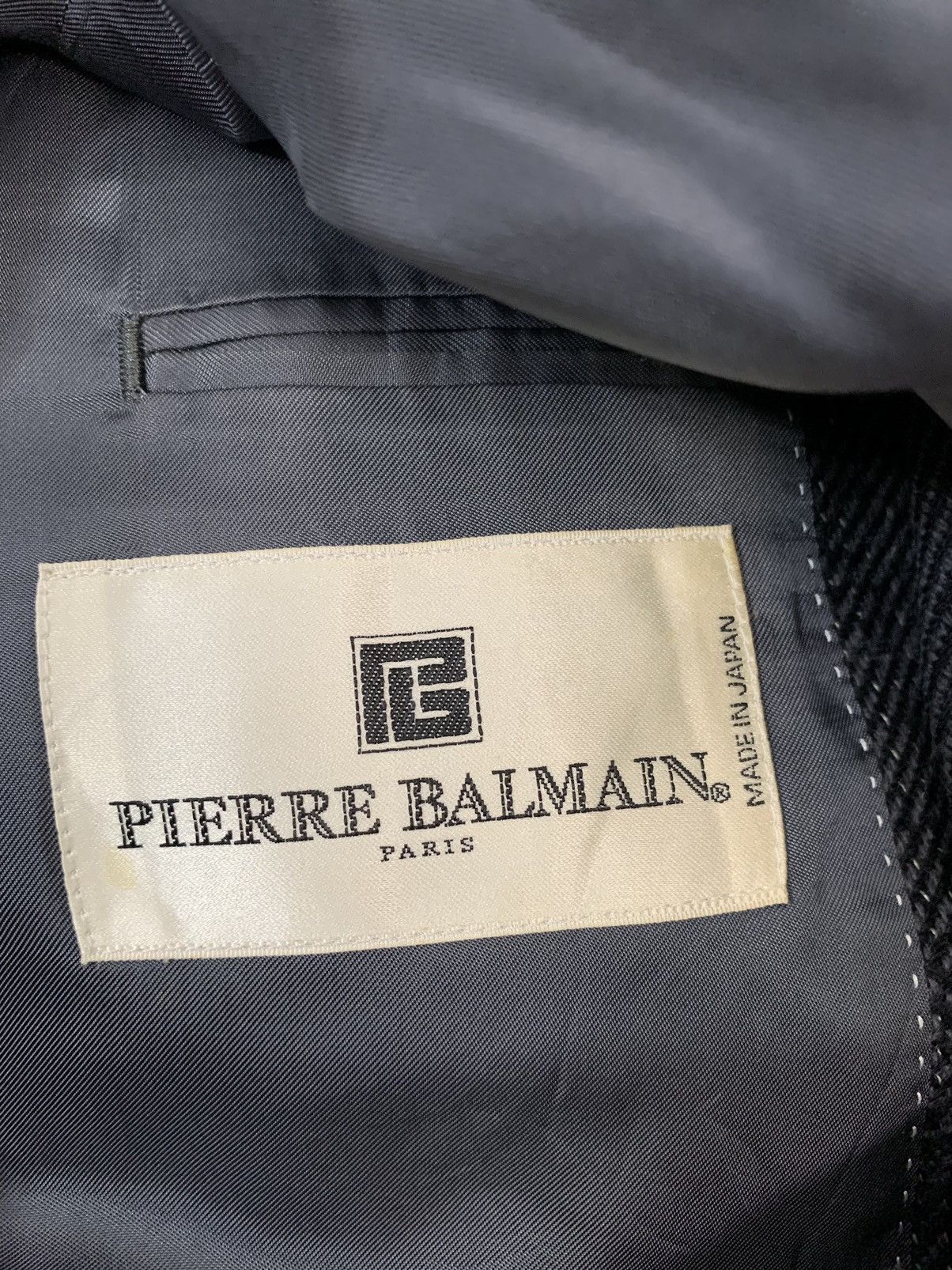 Pierre Balmain Pierre Balmain Checkered Blazer Jacket Size US L / EU 52-54 / 3 - 6 Thumbnail