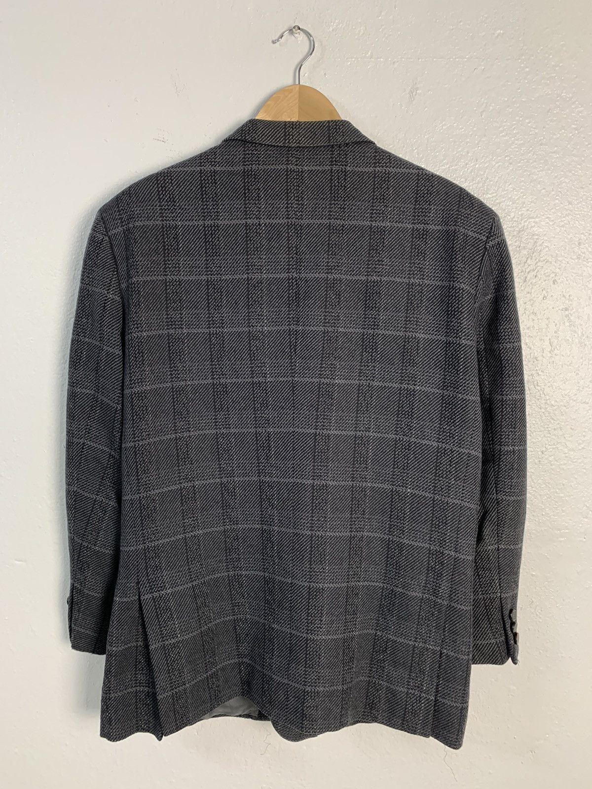 Pierre Balmain Pierre Balmain Checkered Blazer Jacket Size US L / EU 52-54 / 3 - 9 Thumbnail