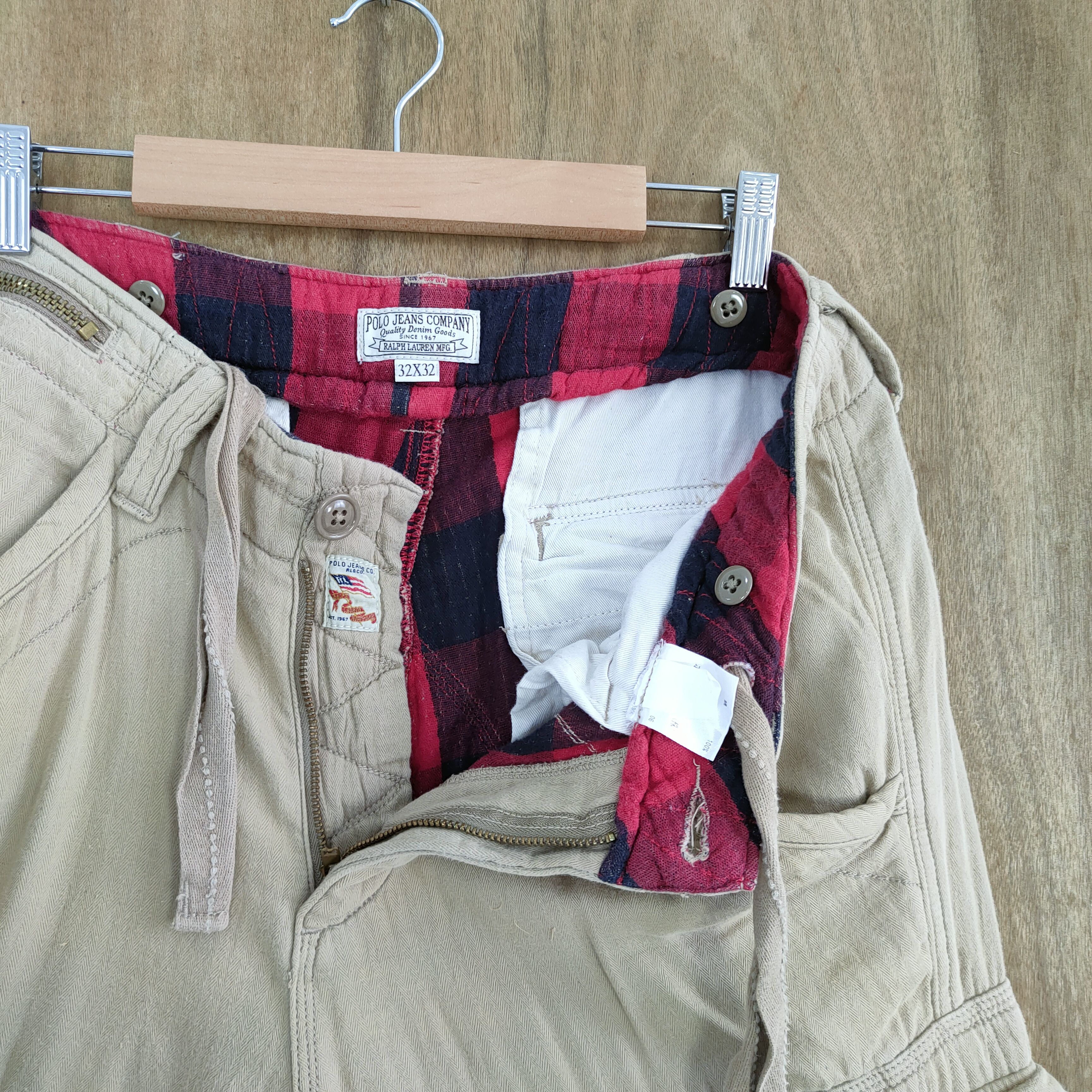 Ralph Lauren POLO RALPH LAUREN MFG MULTIPOCKET CARGO PANTS Size US 32 / EU 48 - 12 Thumbnail