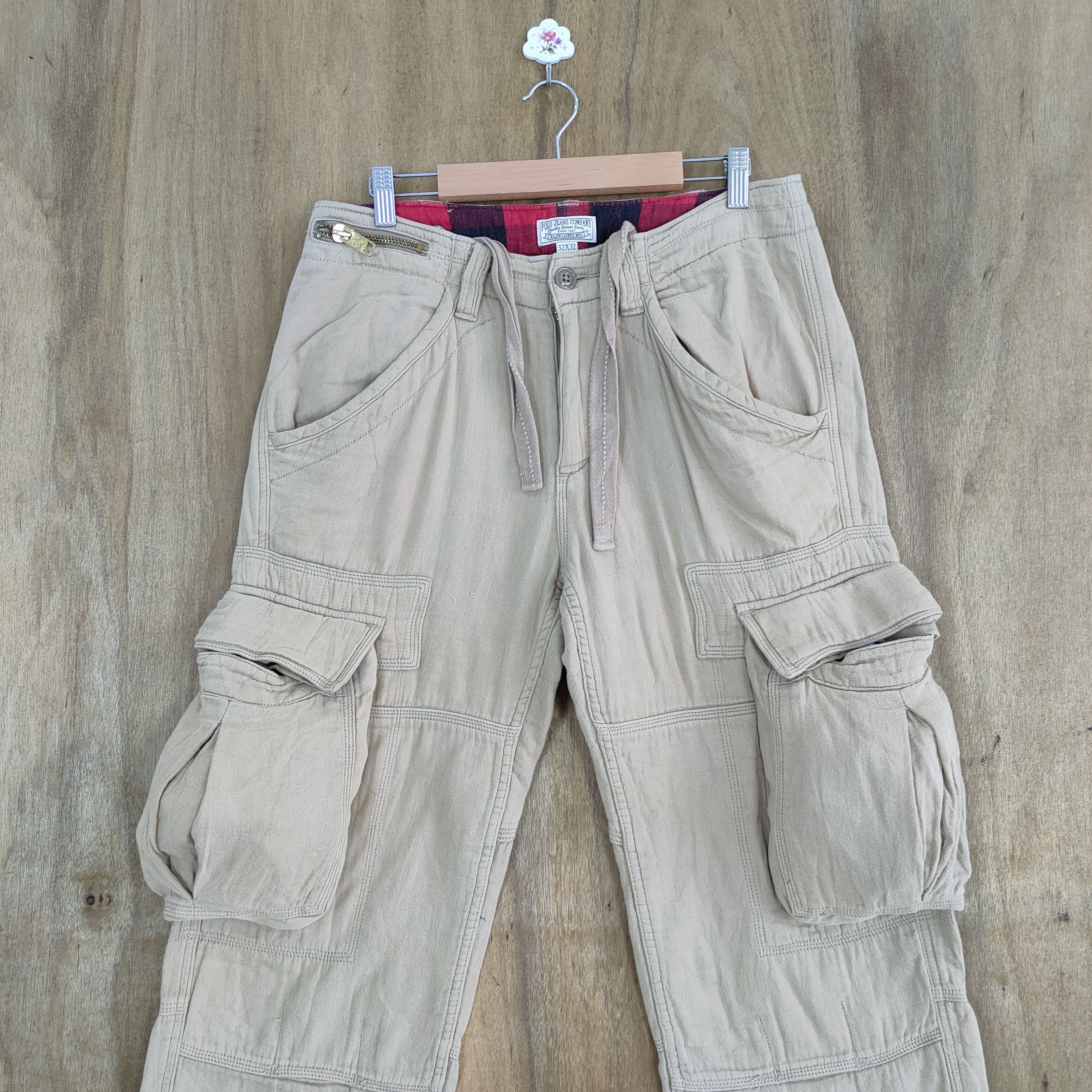 Ralph Lauren POLO RALPH LAUREN MFG MULTIPOCKET CARGO PANTS Size US 32 / EU 48 - 2 Thumbnail