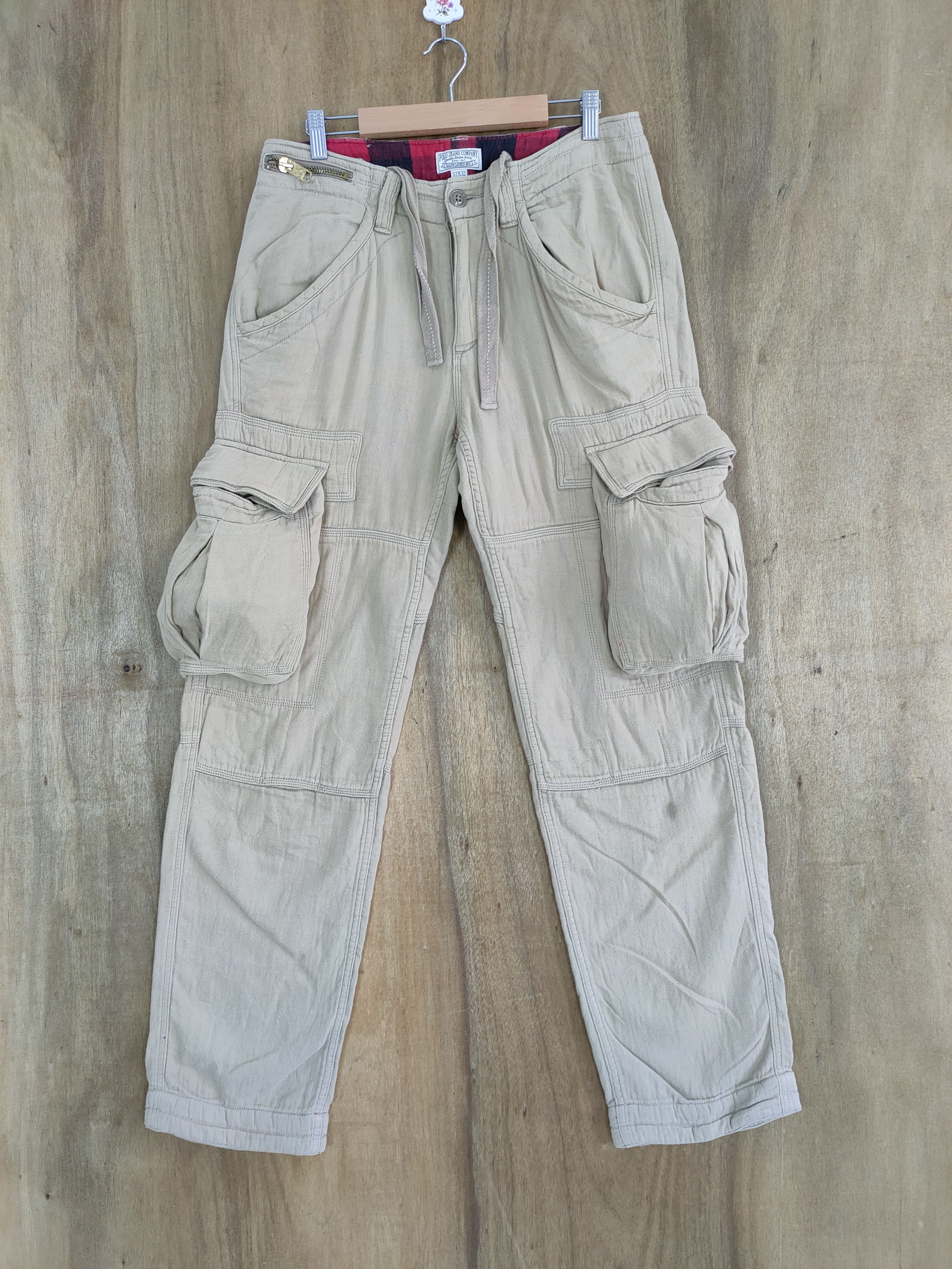 Ralph Lauren POLO RALPH LAUREN MFG MULTIPOCKET CARGO PANTS Size US 32 / EU 48 - 1 Thumbnail