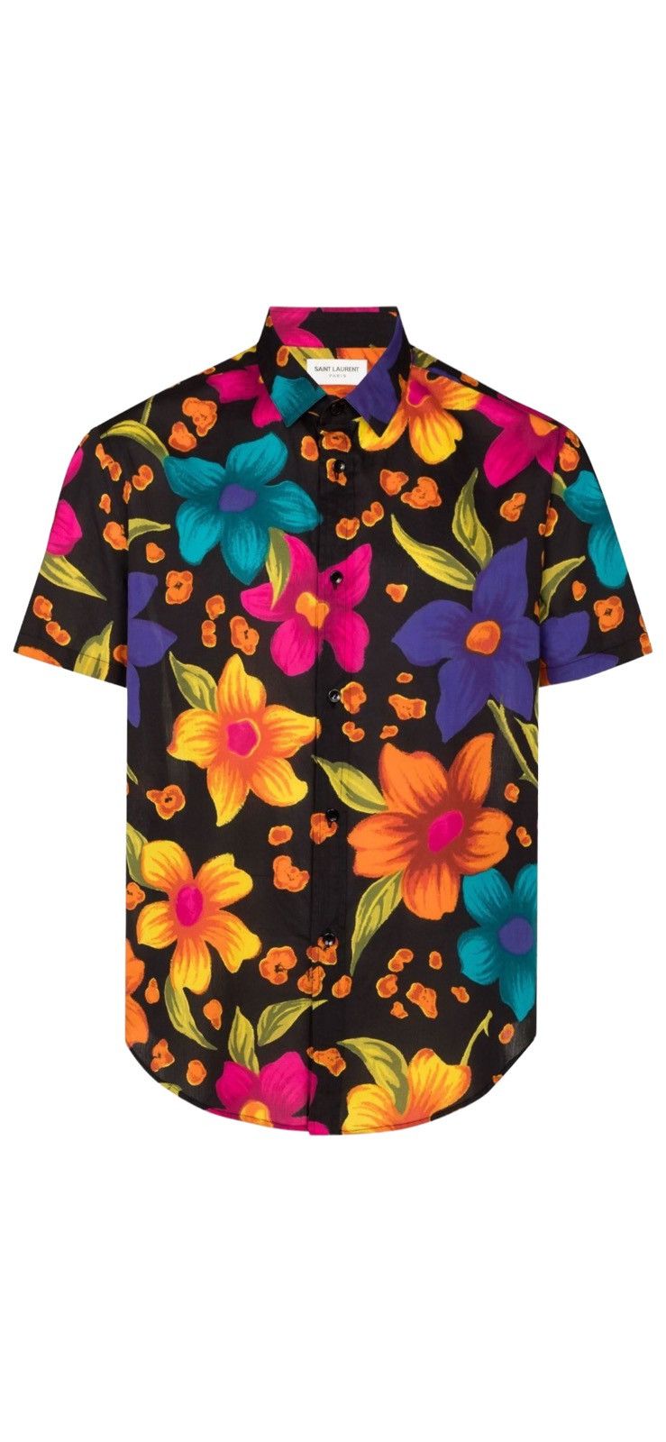 Saint Laurent Floral Print Shirt