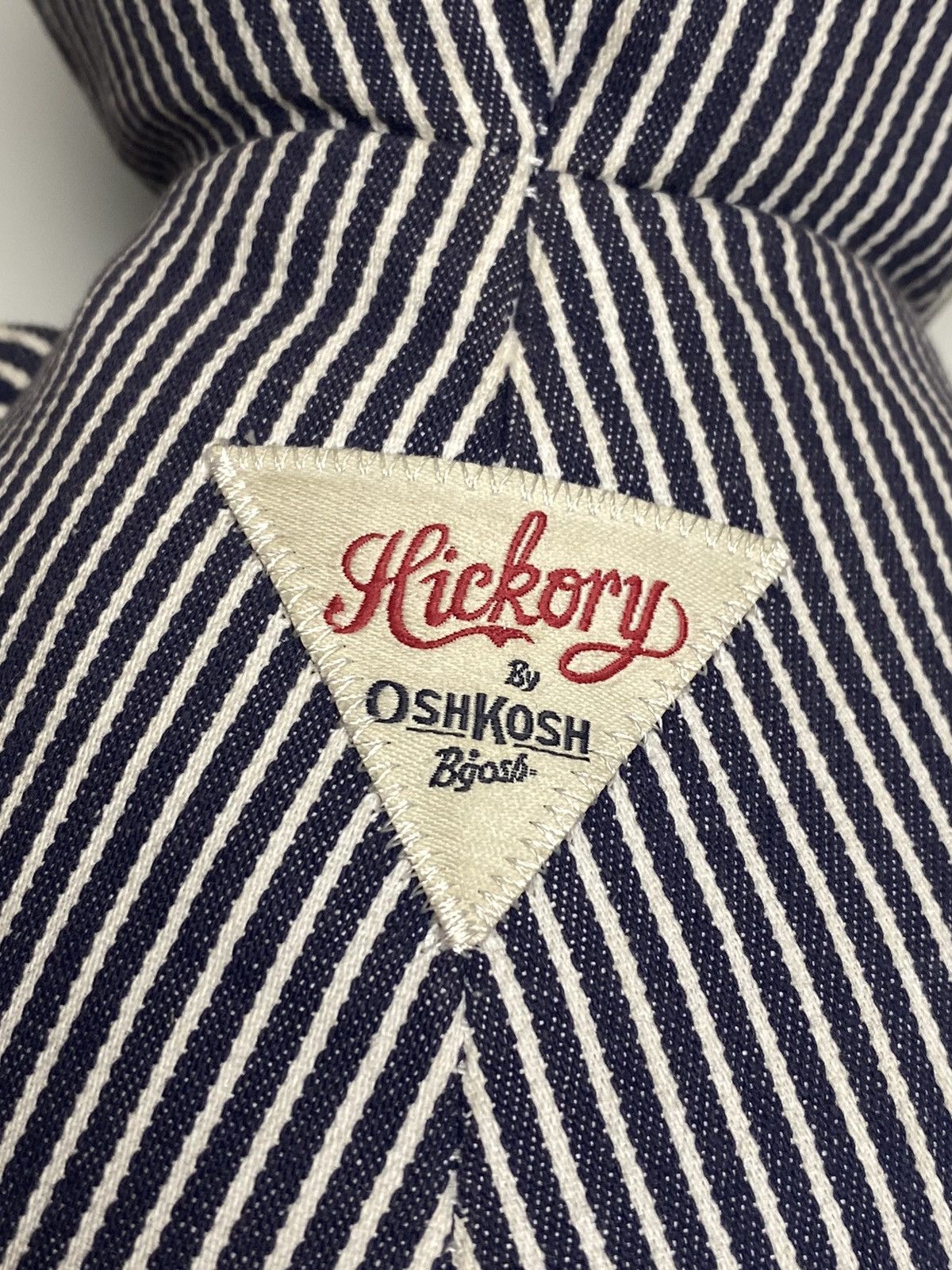 Japanese Brand × Oshkosh ☠️NEEDGONE☠️1990s Oshkosh - Iconic Hickory Teddy Bear Size ONE SIZE - 5 Thumbnail