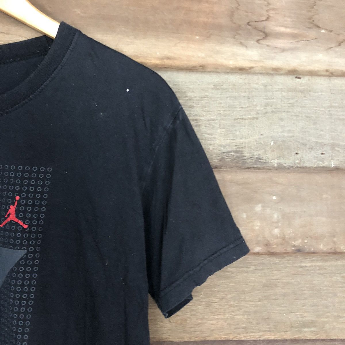 Japanese Brand Nike X Jordan Black Short Sleeve Shirt #c1183 Size US M / EU 48-50 / 2 - 4 Thumbnail