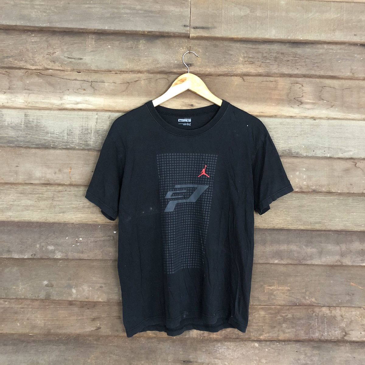 Japanese Brand Nike X Jordan Black Short Sleeve Shirt #c1183 Size US M / EU 48-50 / 2 - 3 Thumbnail