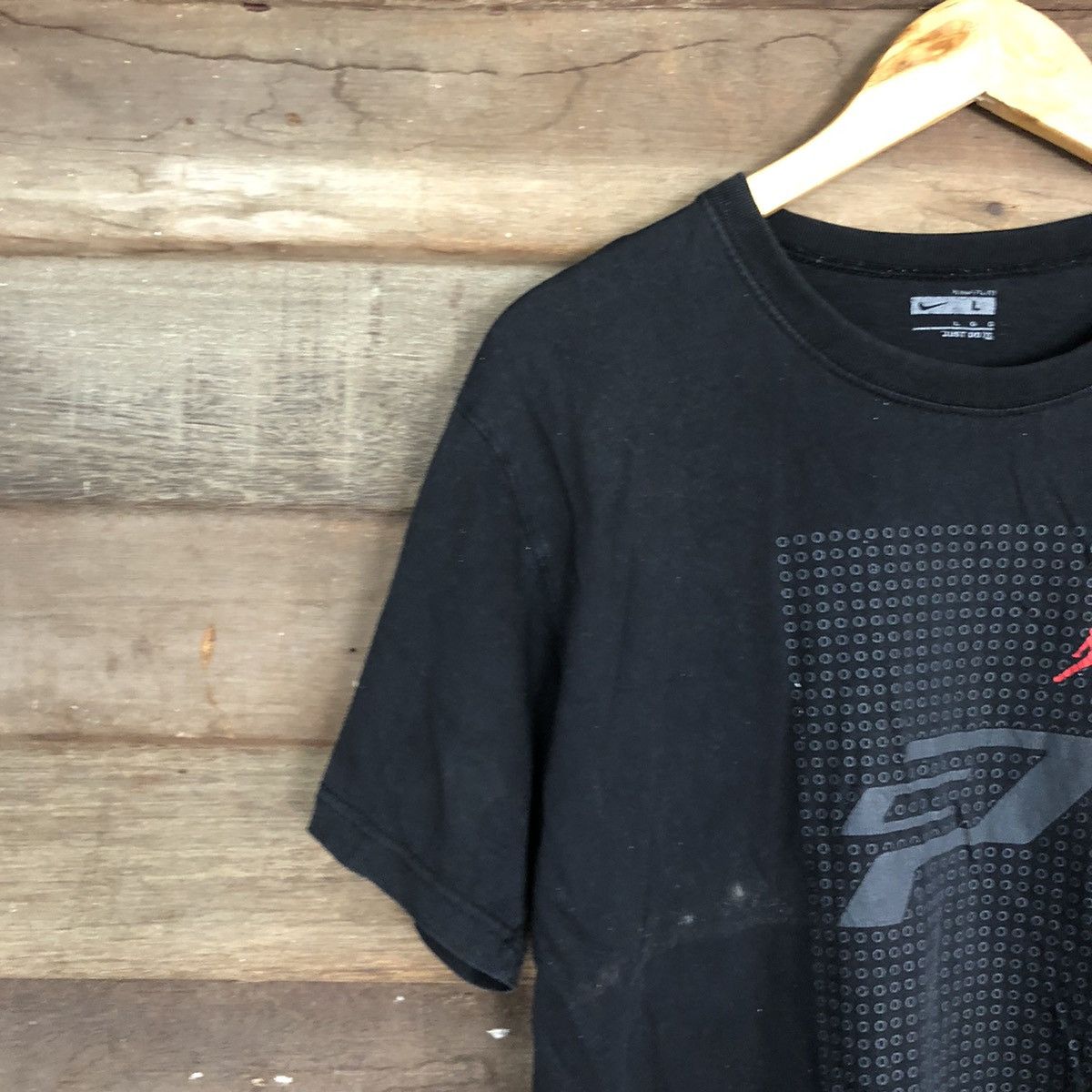 Japanese Brand Nike X Jordan Black Short Sleeve Shirt #c1183 Size US M / EU 48-50 / 2 - 5 Thumbnail