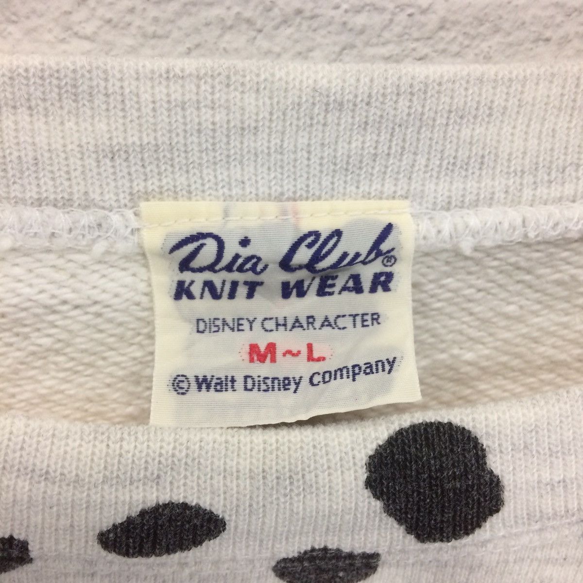 Disney × Vintage Vintage dia club 101 dalmations sweatshirts Size US M / EU 48-50 / 2 - 4 Thumbnail